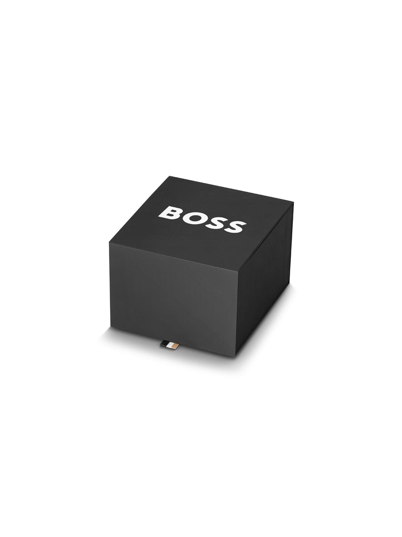 Image 5 of 6 of BOSS Boss Watches Men's CONTENDER 44MM Black Dial BLACK LEATHER Strap