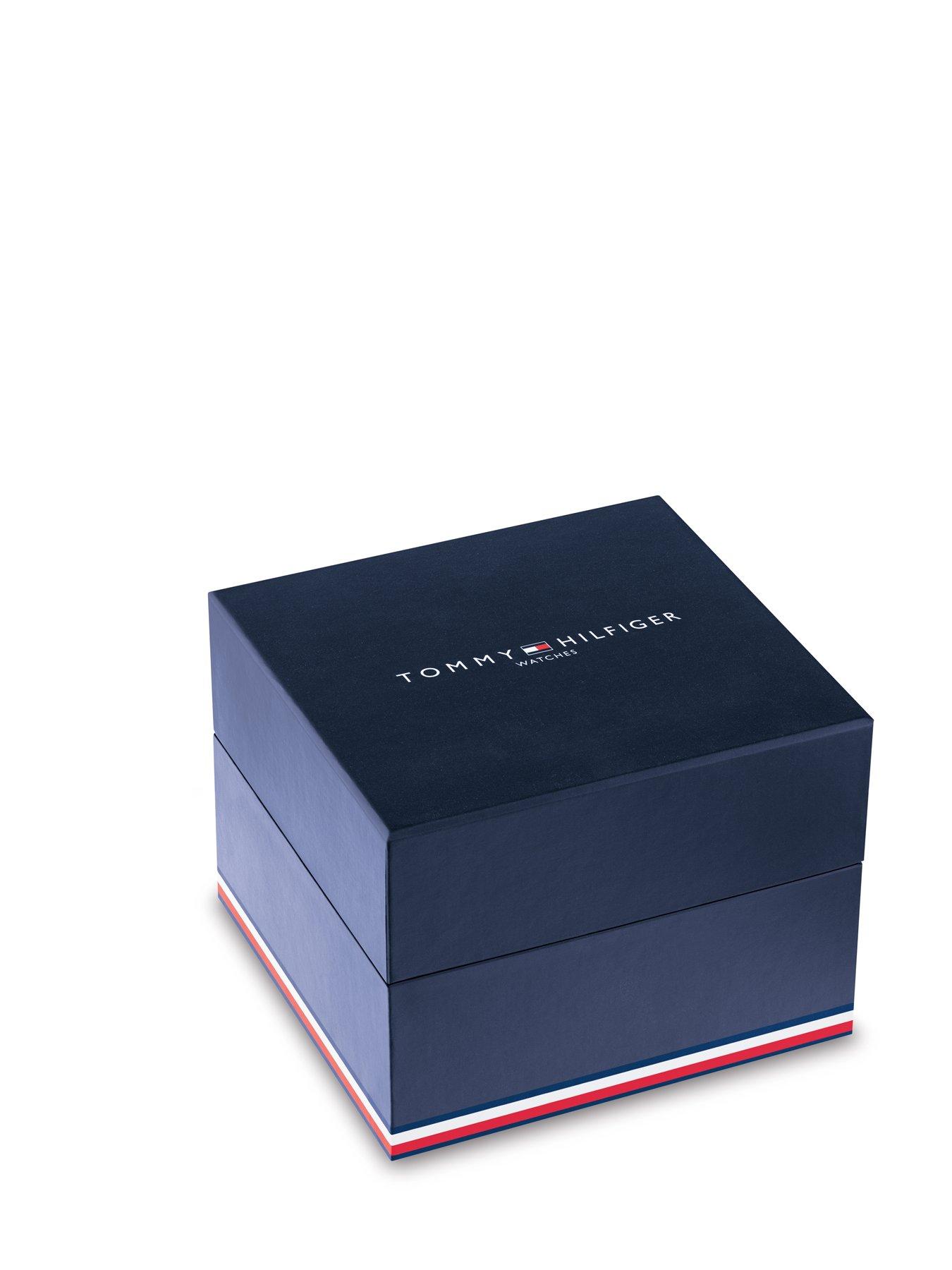 Image 6 of 7 of Tommy Hilfiger Stainless Steel Automatic Watch with skeleton dial