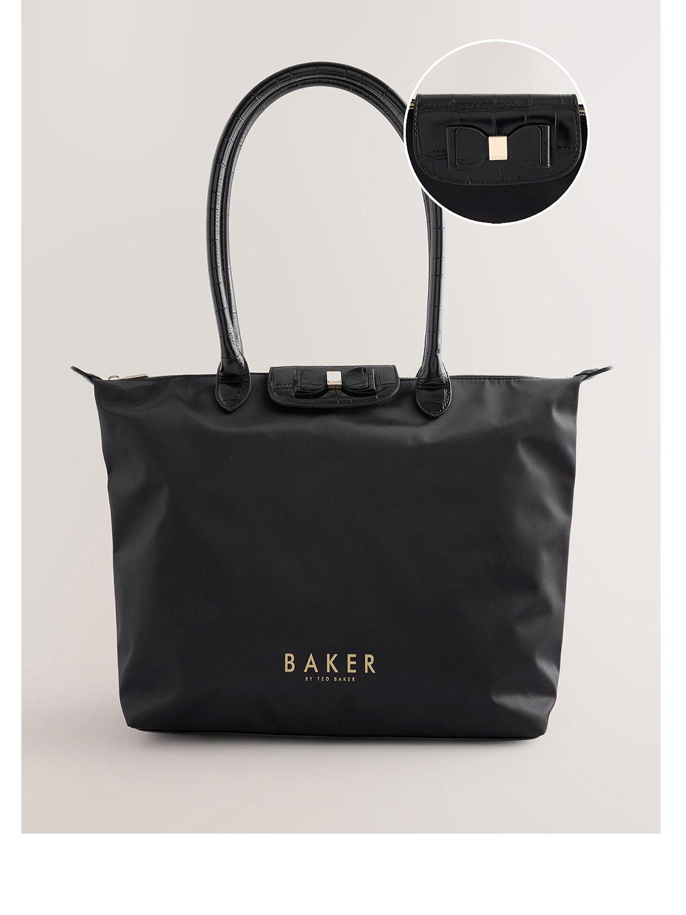 Image 1 of 5 of Ted Baker Older Girls Medium School Tote Bag - Black