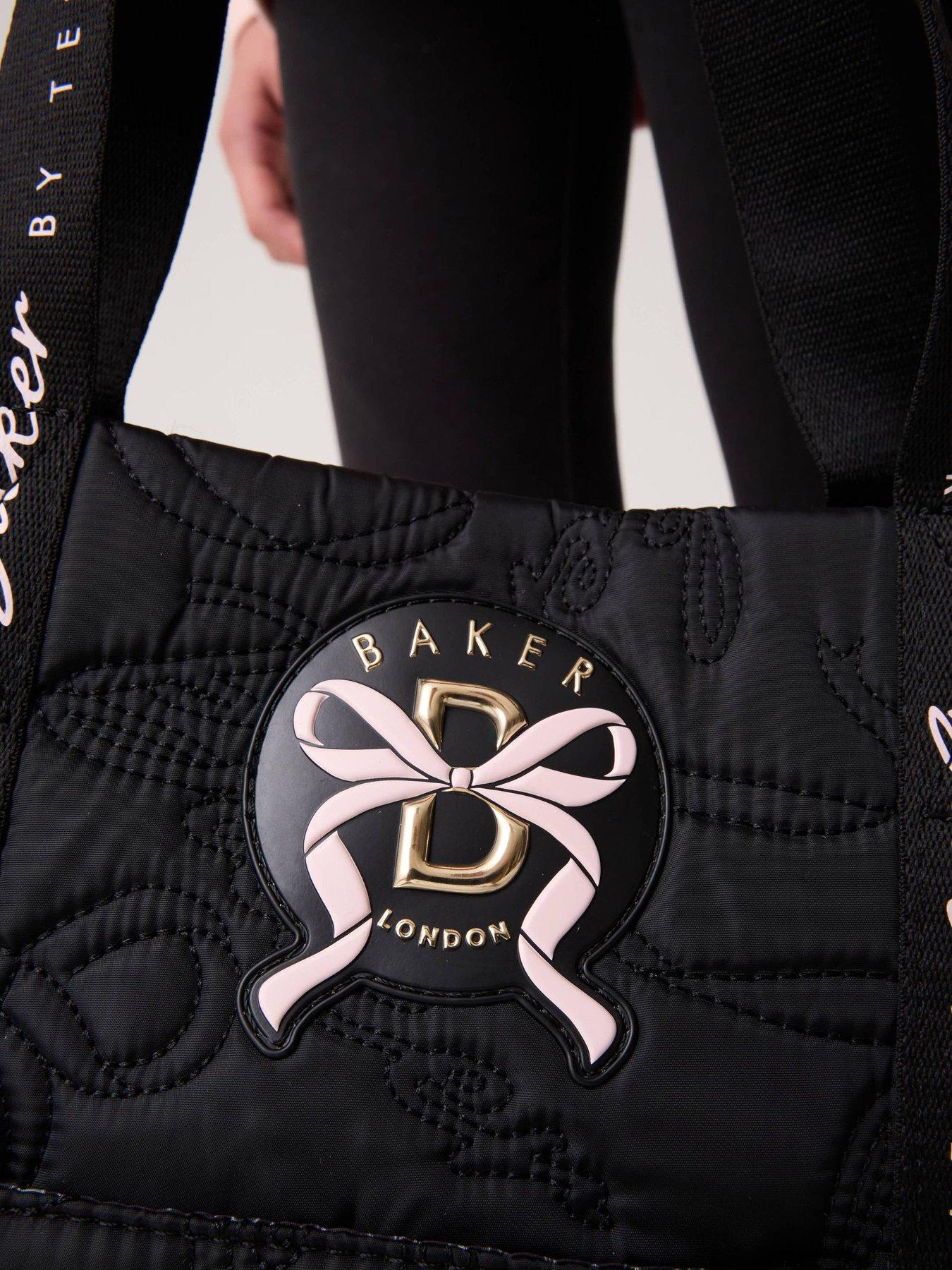 Image 3 of 7 of Ted Baker Older Girls Quilted Tote Bag - Black