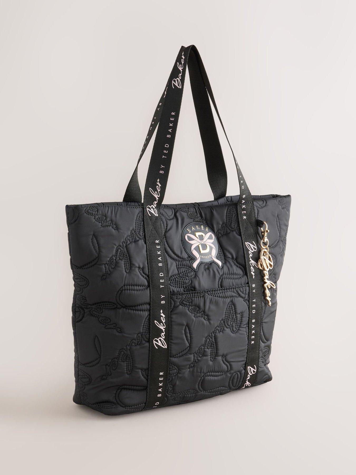 Image 5 of 7 of Ted Baker Older Girls Quilted Tote Bag - Black