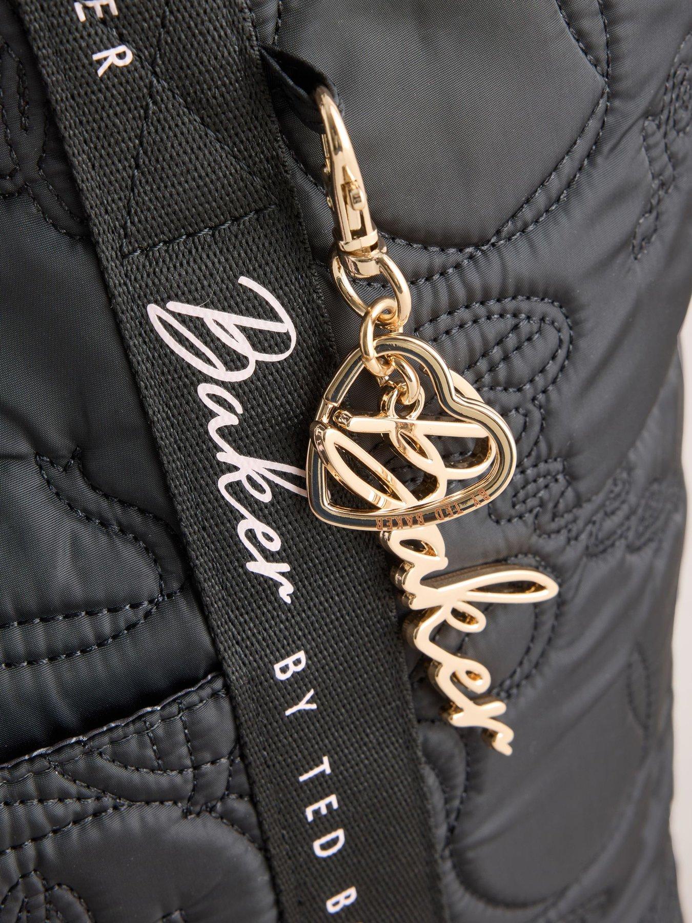 Image 7 of 7 of Ted Baker Older Girls Quilted Tote Bag - Black