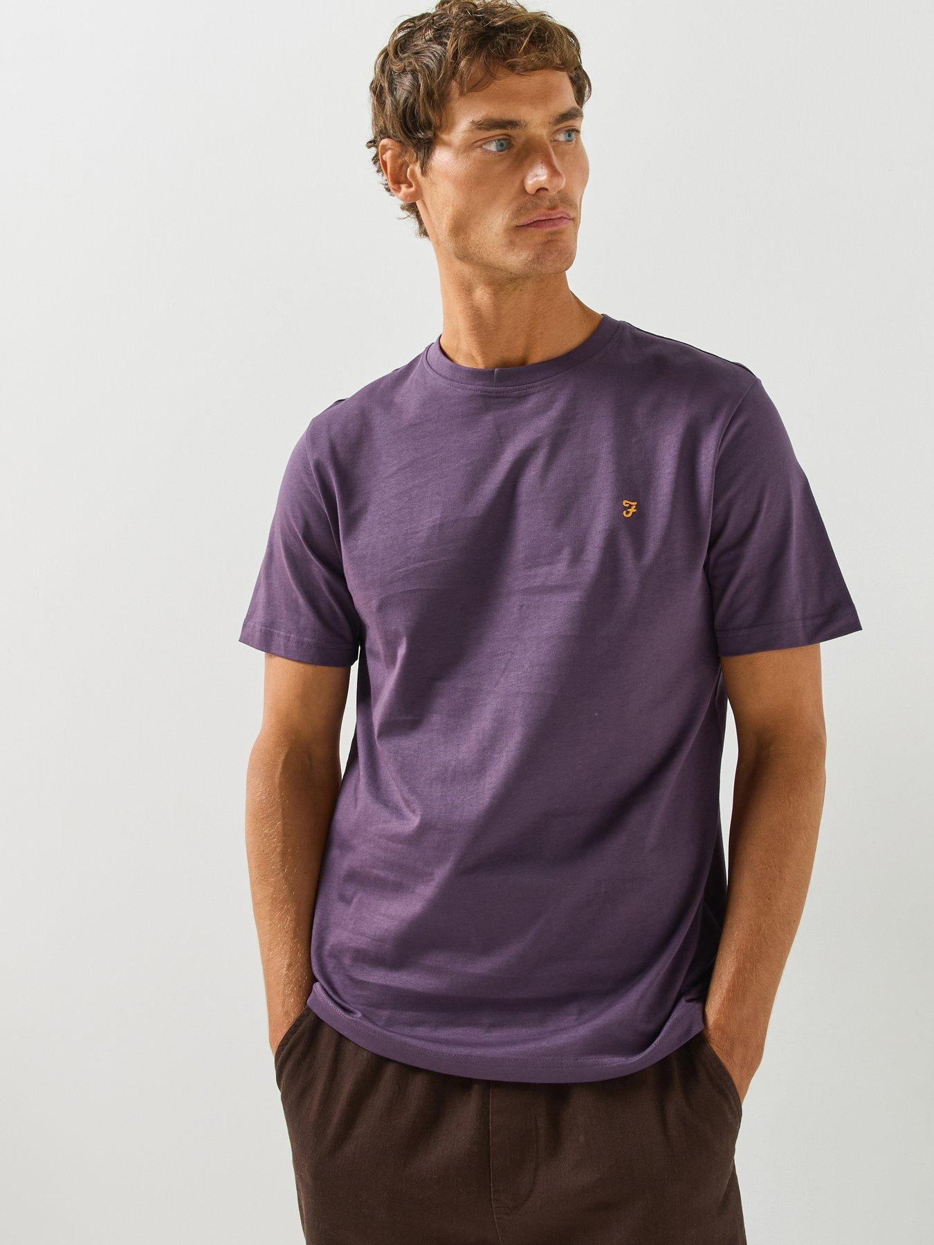 Farah Farah Gold F Danny T-shirt - Purple