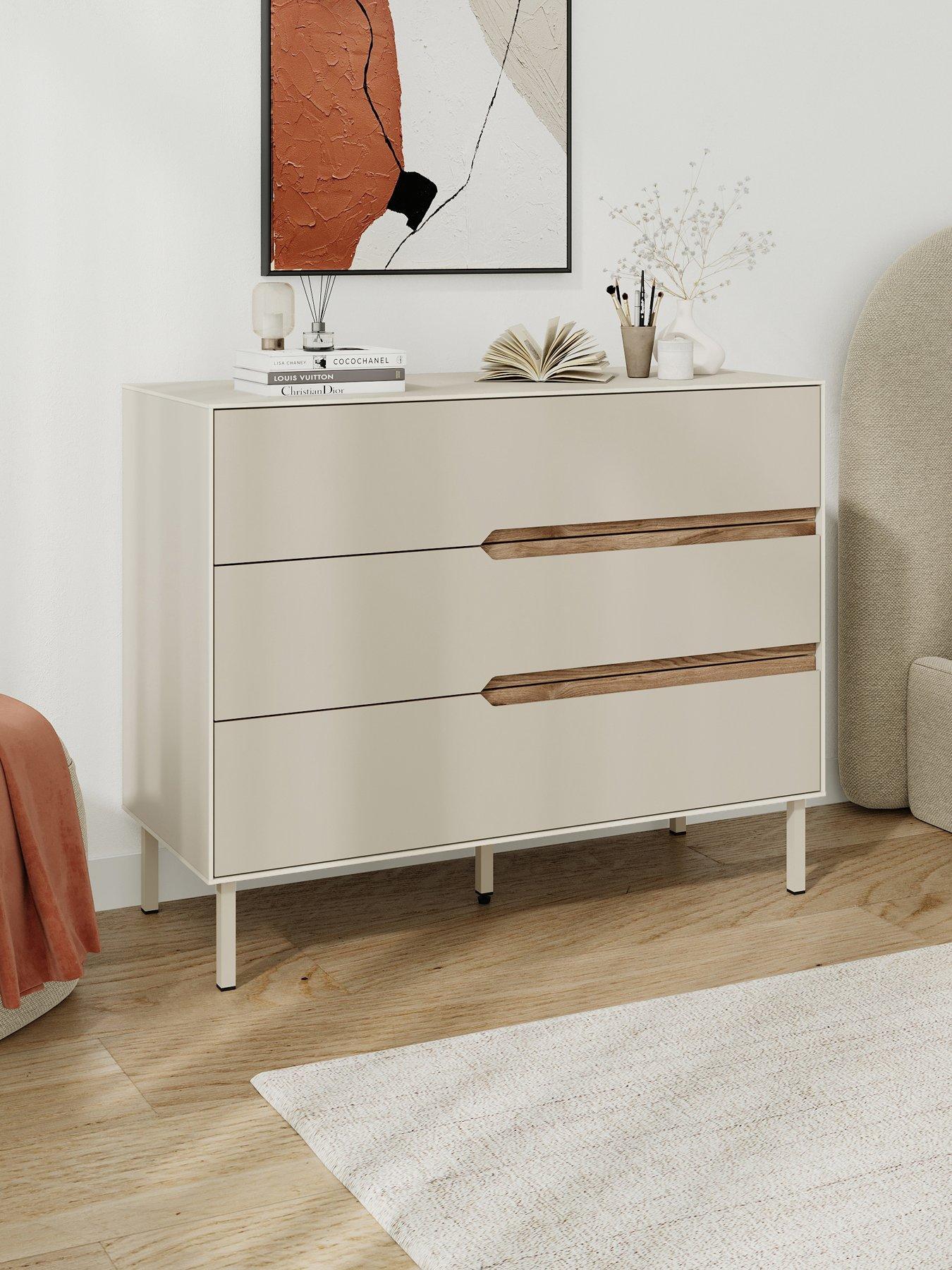Decortie Arch 3 Drawer Dresser