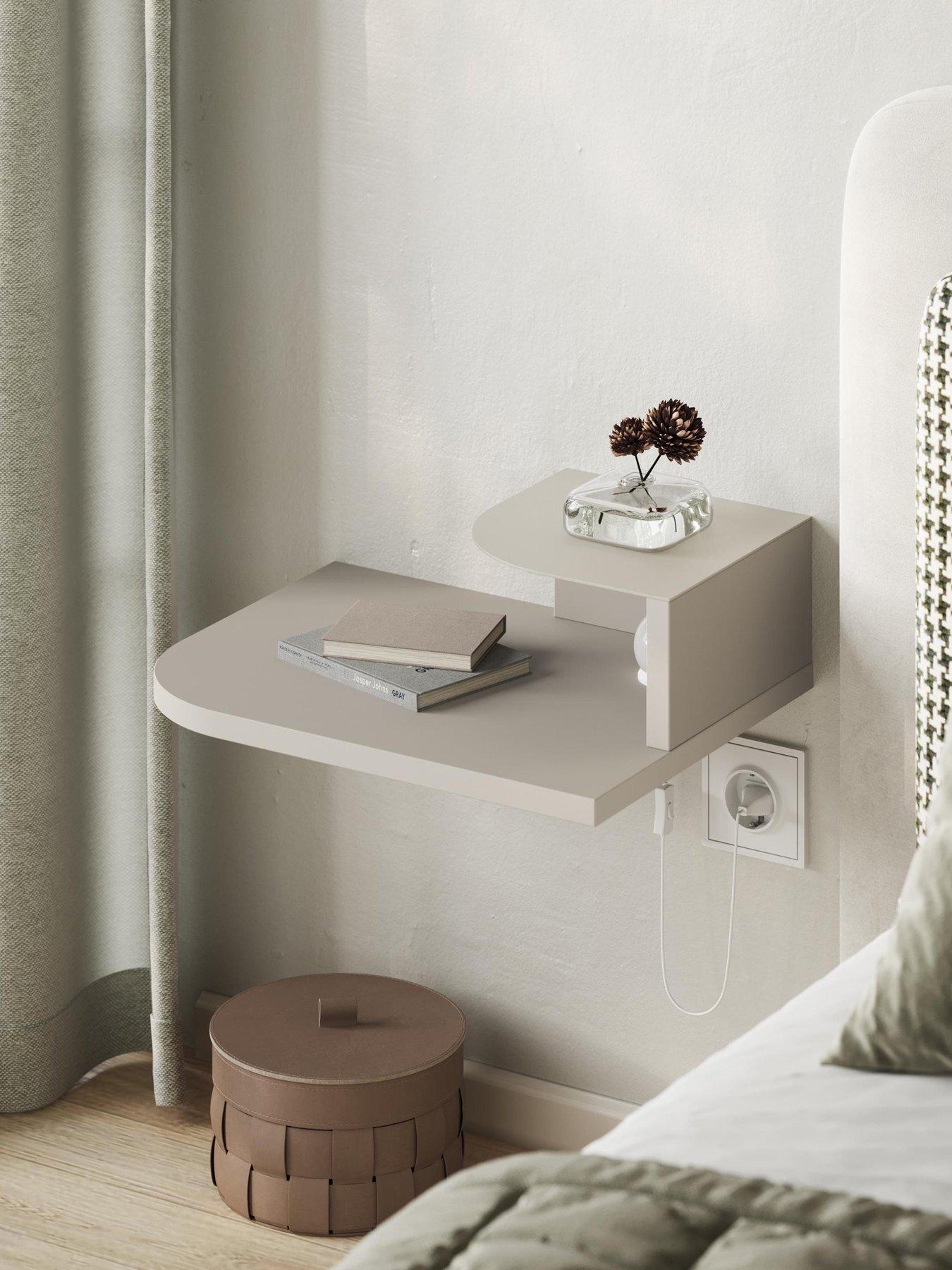 Decortie Luno Wall Mounted Nightstand