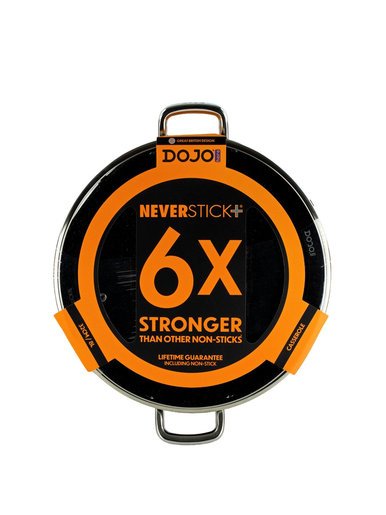 Scoville Dojo Hero Neverstick+ 32cm Casserole with Lid