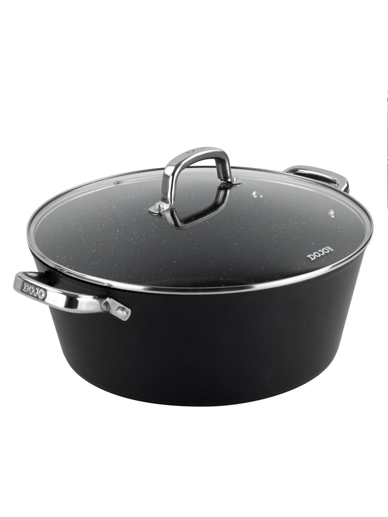 Image 2 of 6 of Dojo Hero Neverstick+ 32cm Casserole with Lid