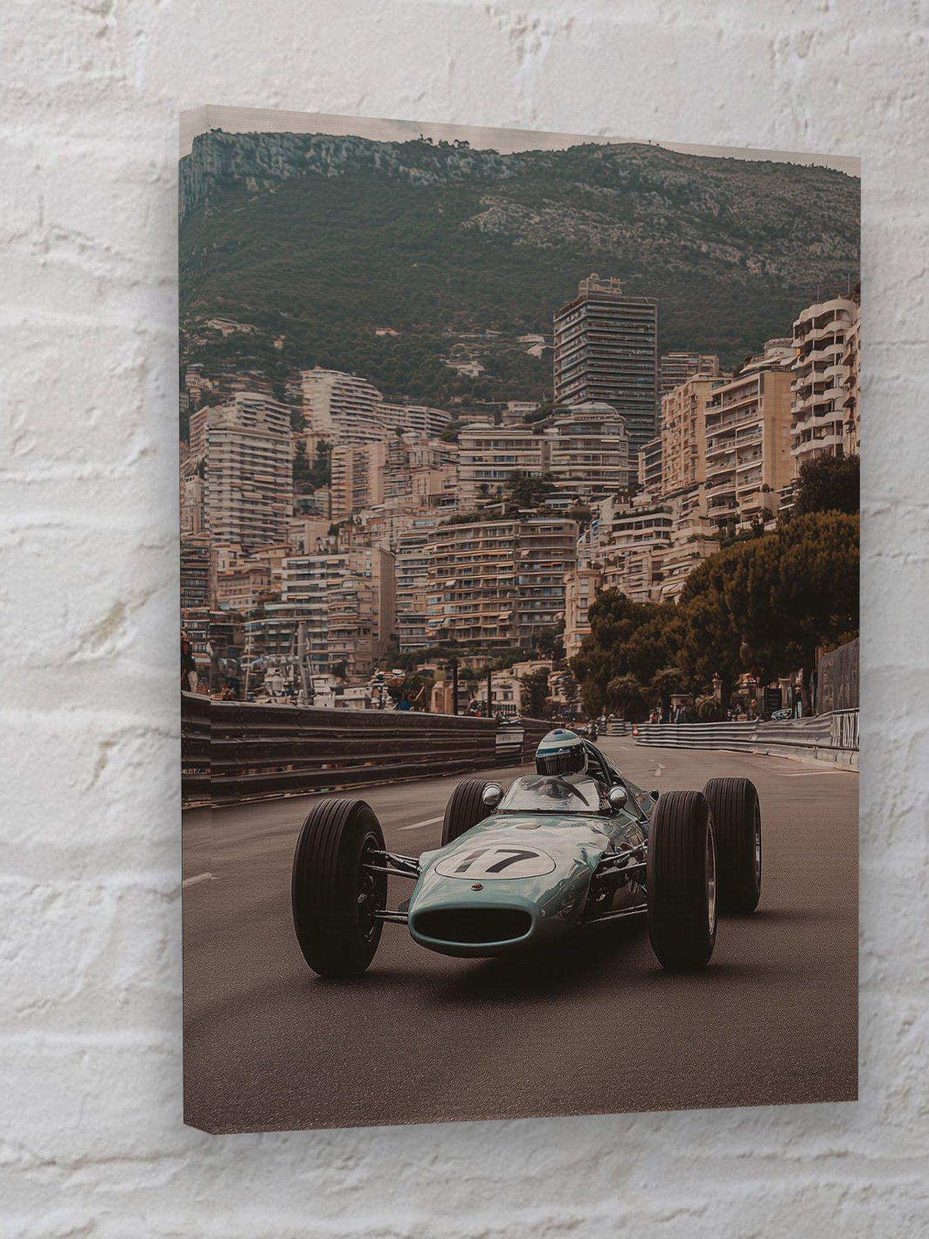 Image 1 of 3 of The Art Group Prix Monaco Canvas 30x40cms