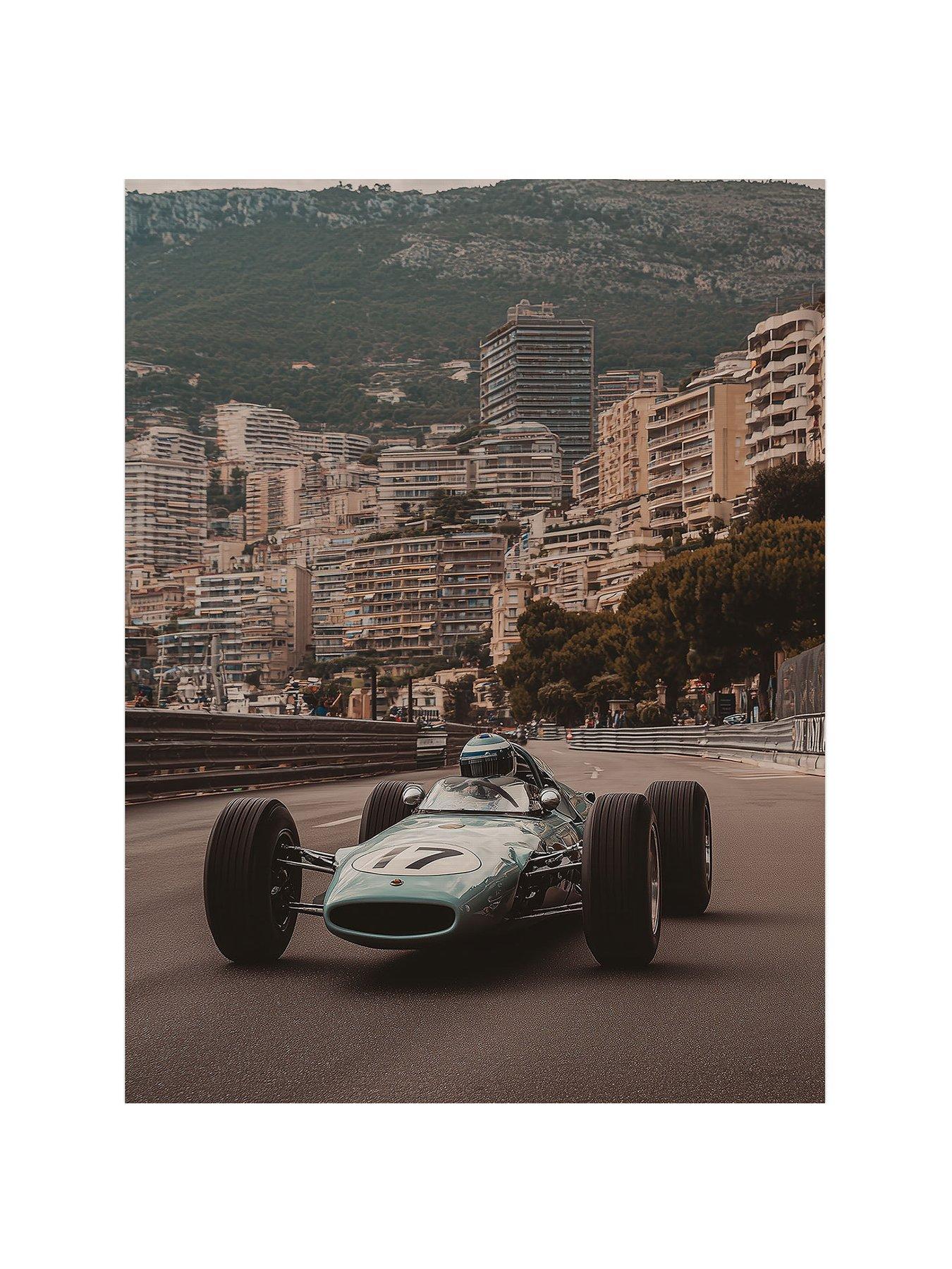 Image 2 of 3 of The Art Group Prix Monaco Canvas 30x40cms