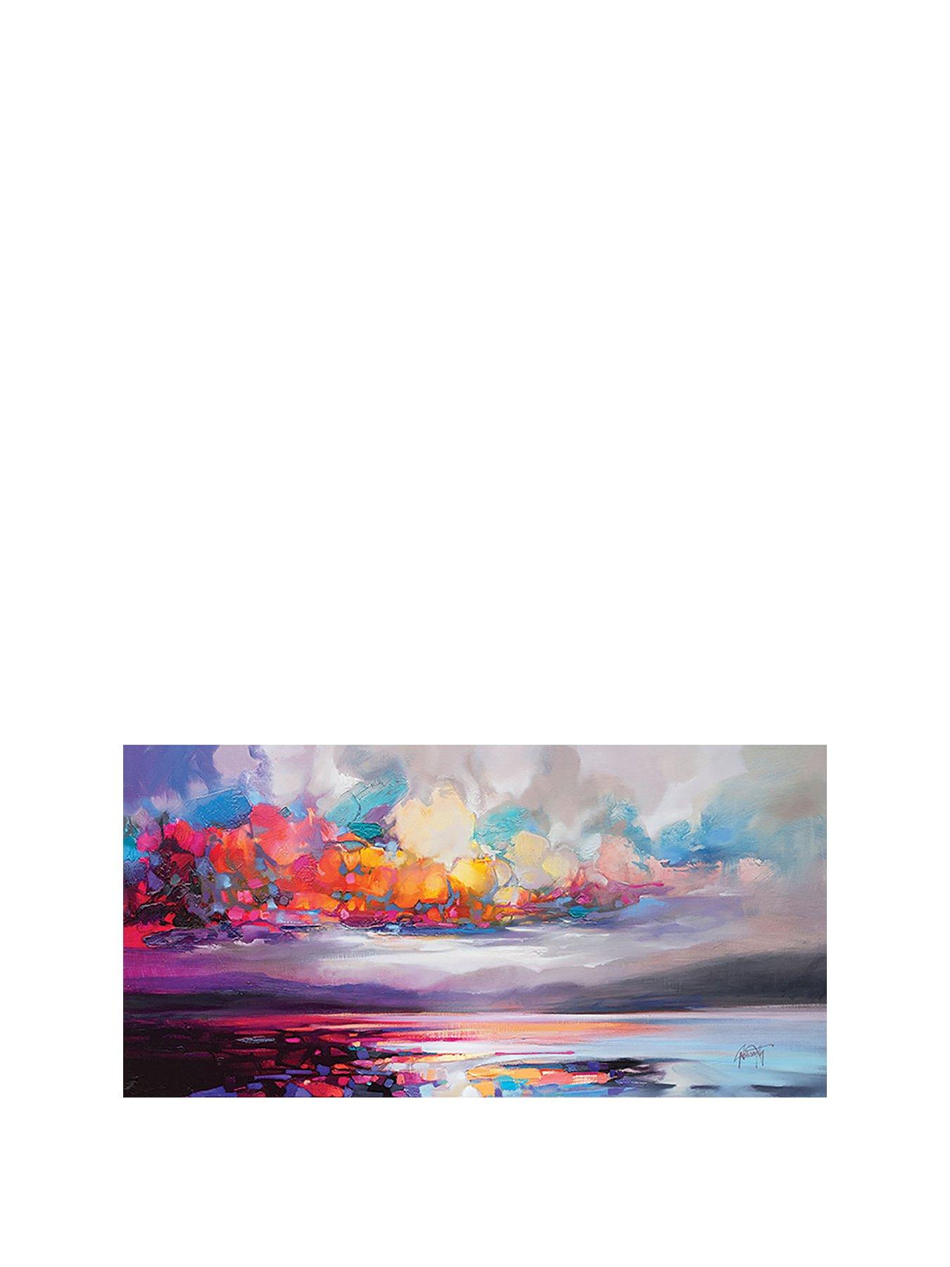 Image 2 of 3 of Scott Naismith Stratocumulus Canvas 50x100cms