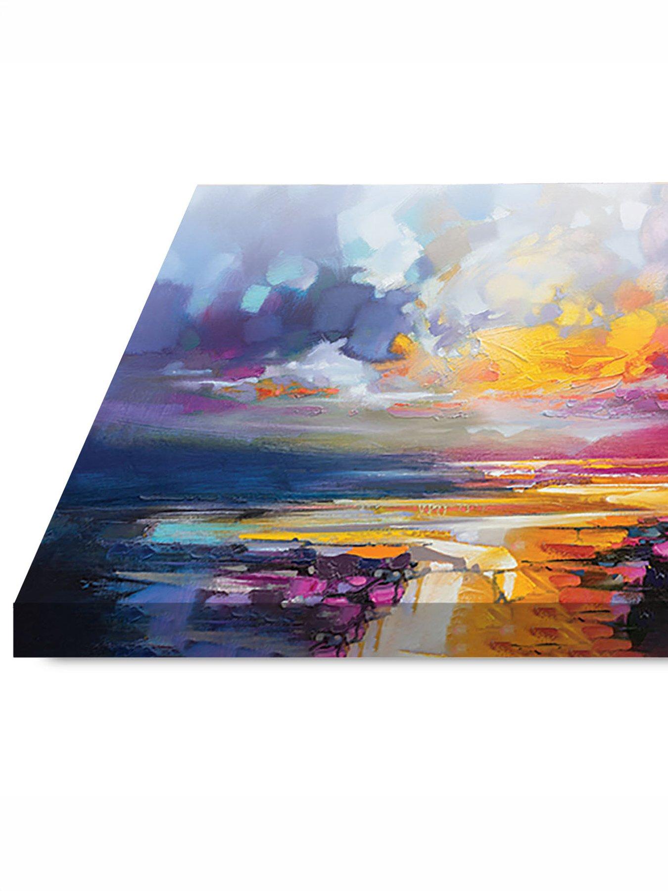 Image 3 of 3 of Scott Naismith Stratocumulus Canvas 50x100cms