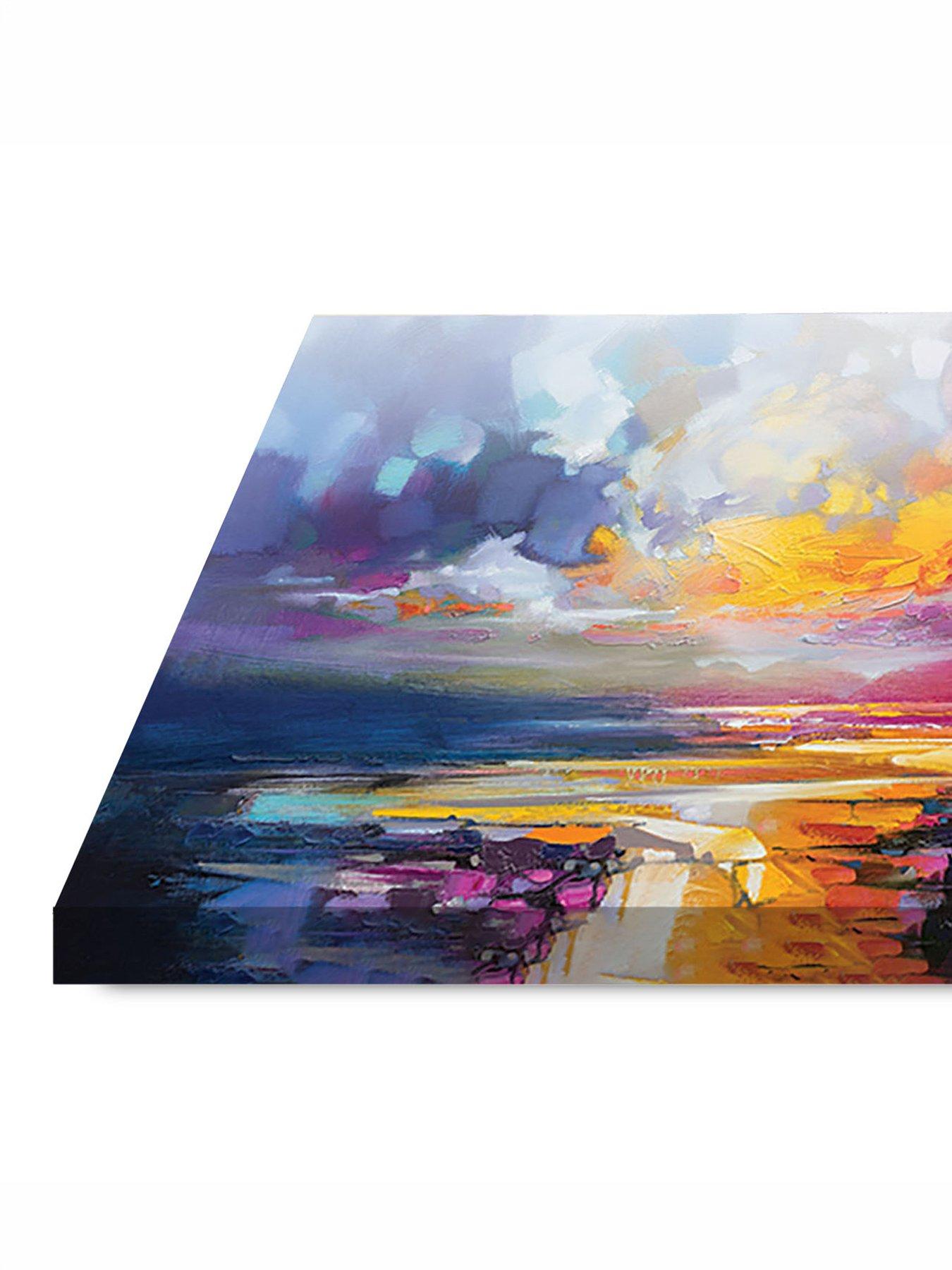Image 3 of 3 of Scott Naismith Relativity Canvas 50x100cms