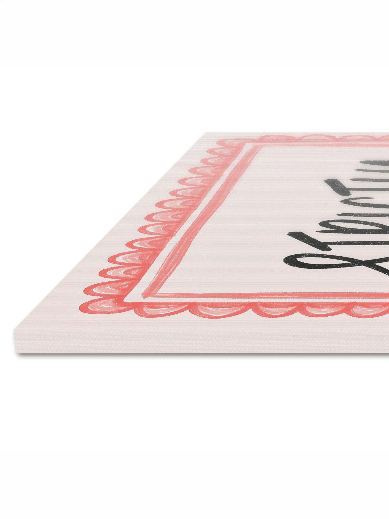 Image 3 of 3 of The Art Group Strictly No Scrolling Canvas 30x40cms