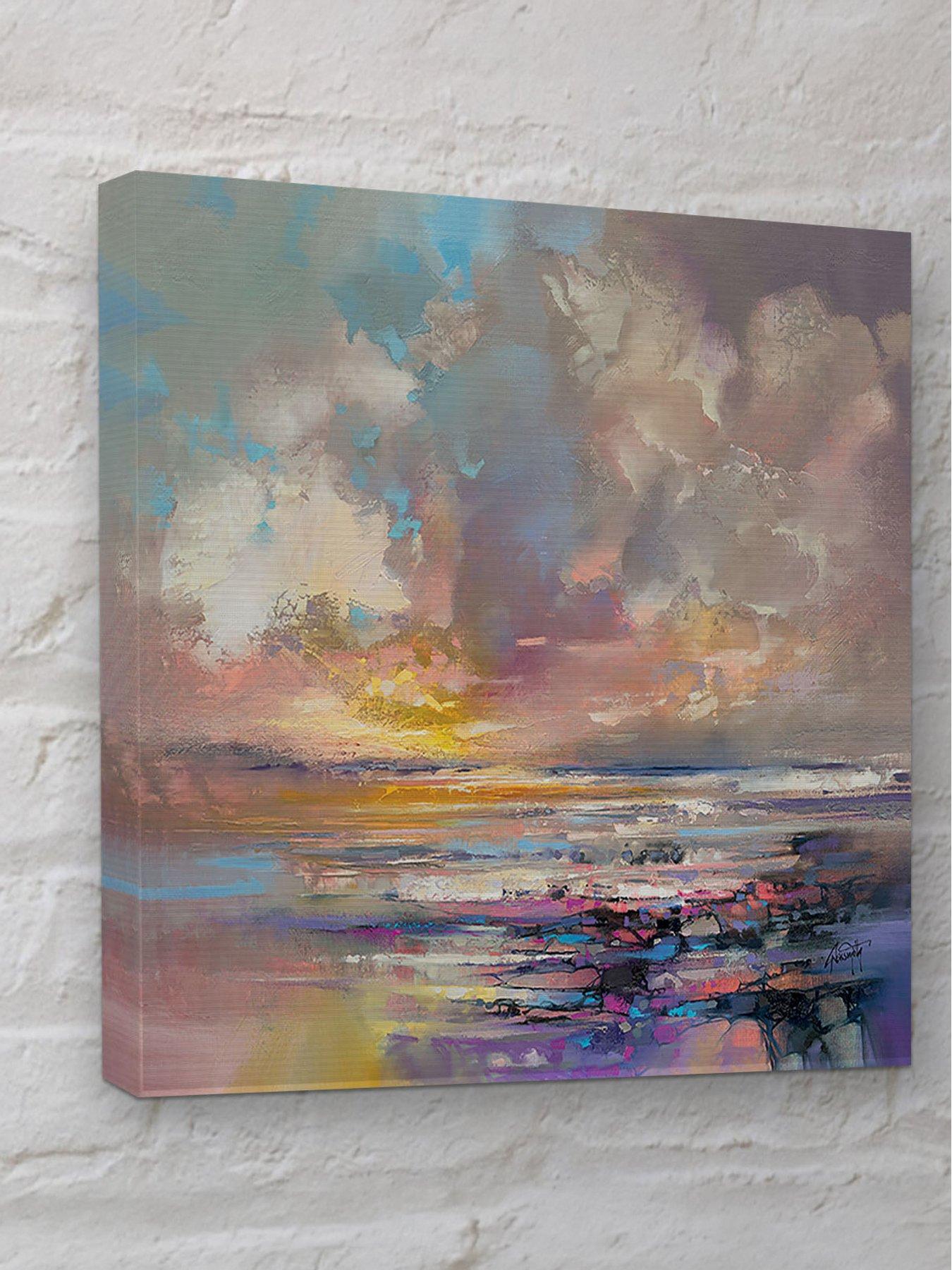 Scott Naismith Radiant Energy Canvas 40x40cms
