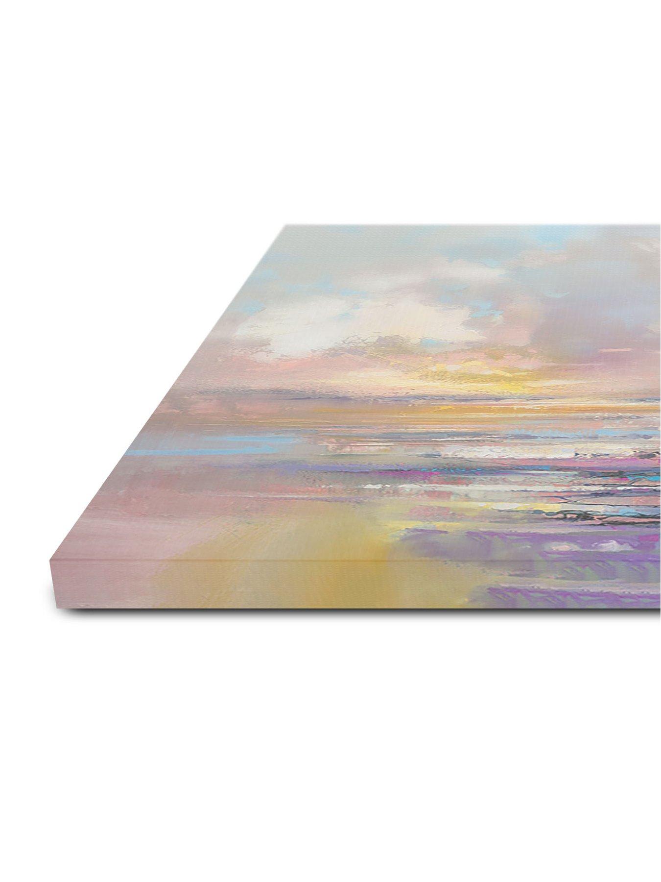 Image 3 of 3 of The Art Group Scott Naismith Radiant Energy Canvas 40x40cms