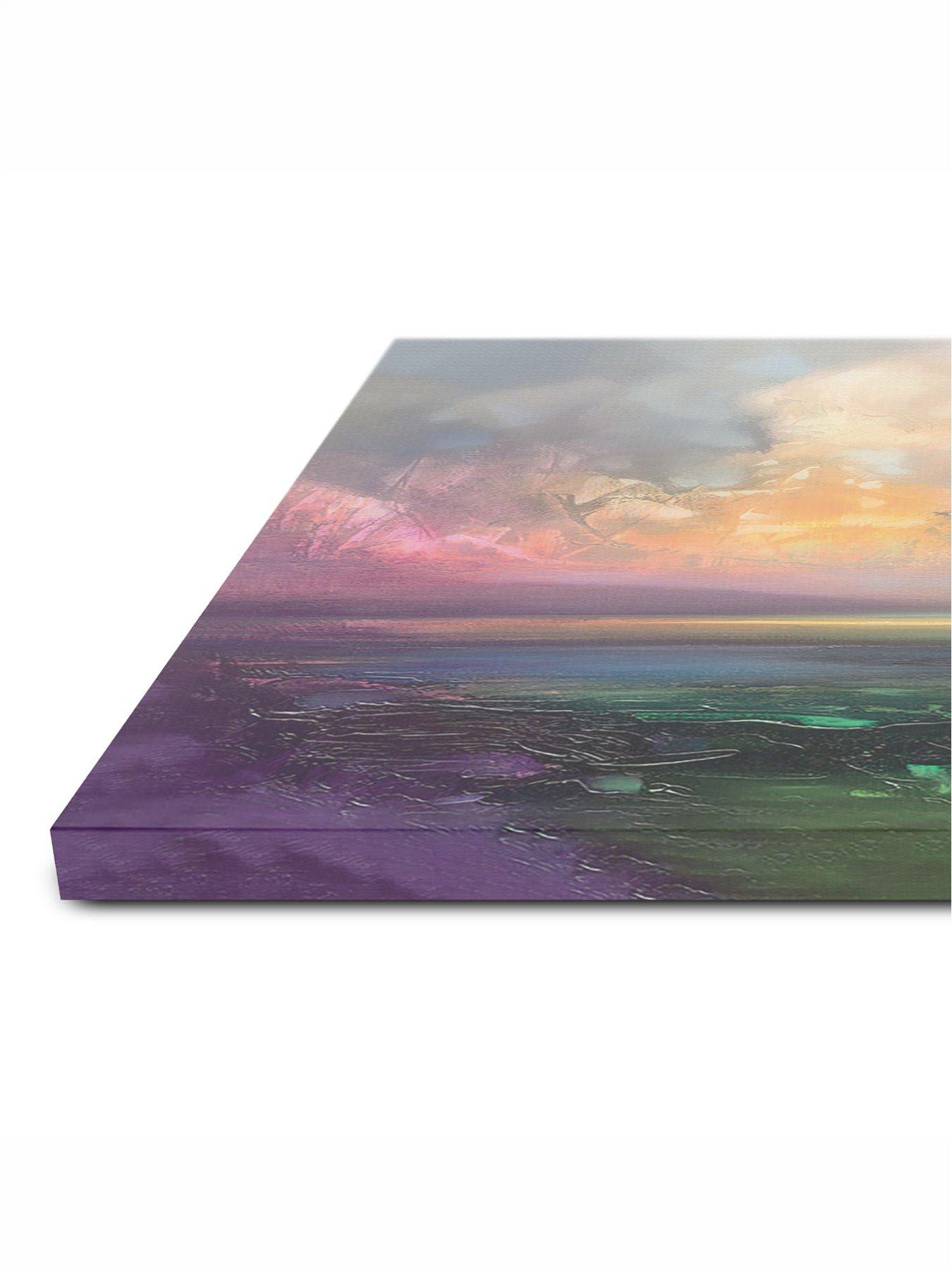 Image 3 of 3 of The Art Group Scott Naismith Isle Of Jura Emerges Canvas 40x40cms