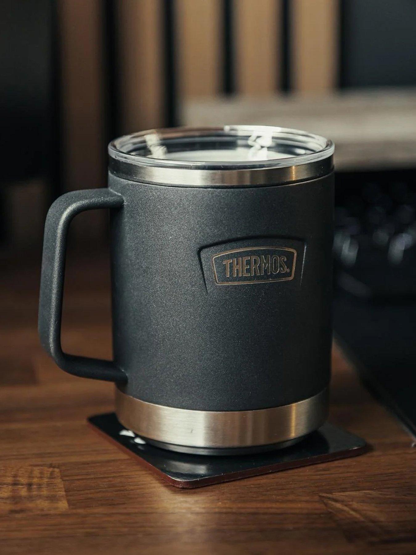 Image 1 of 5 of Thermos Is120 Granite Black 410ml Thermos Icon Series Desk Mug