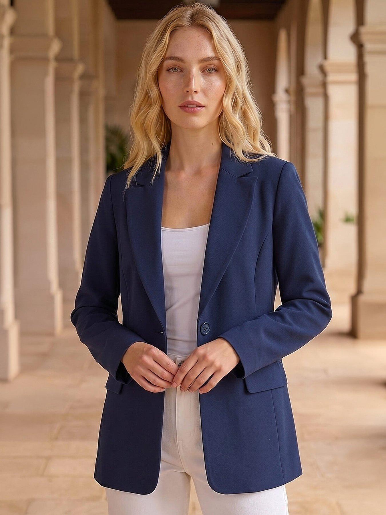Roman Smart Longline Blazer