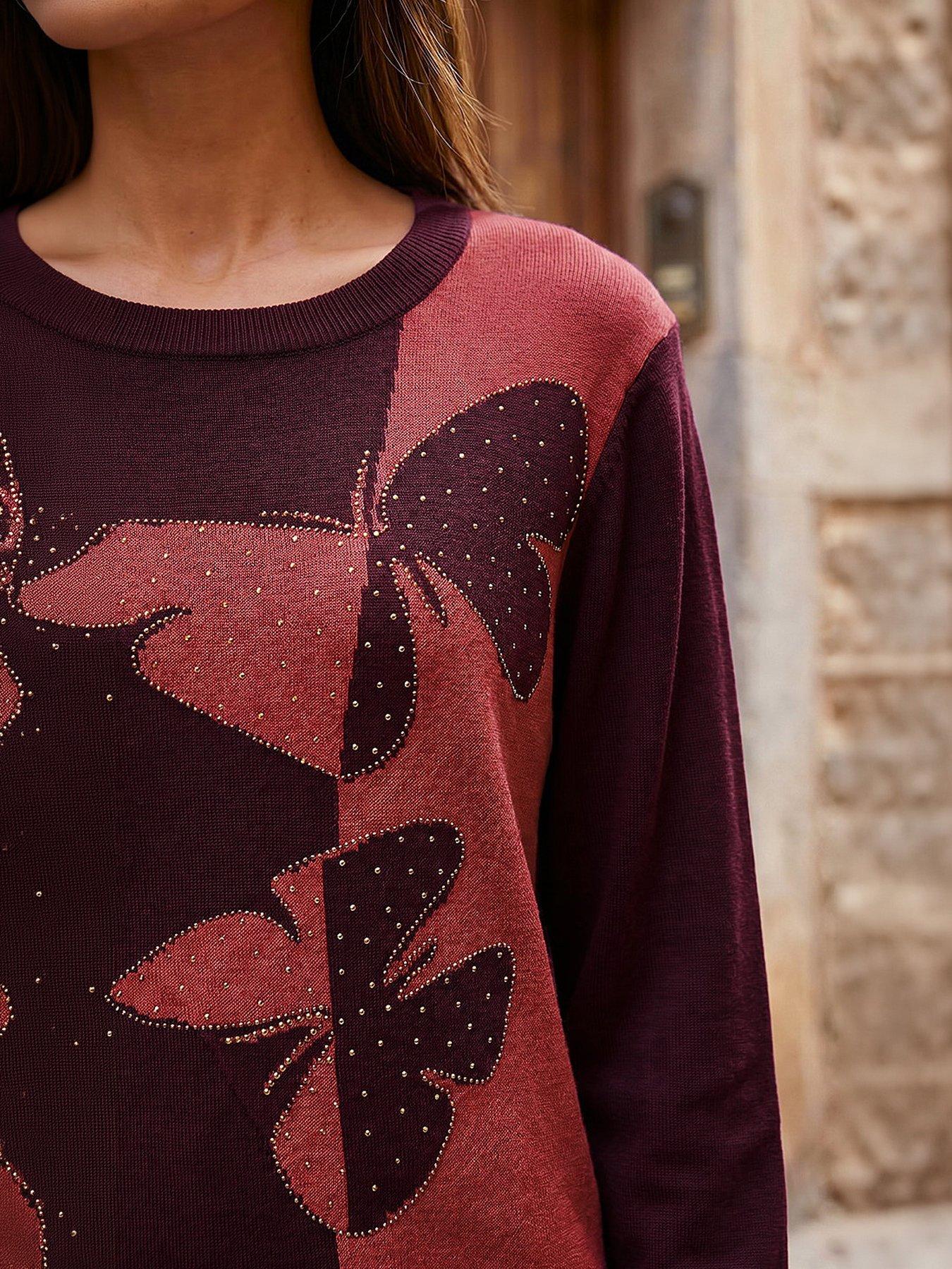 Image 2 of 4 of Roman Butterfly Sparkle Mix Jumper