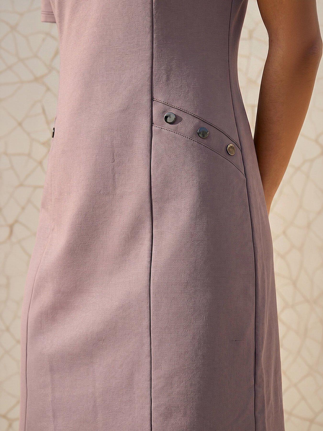 Image 2 of 4 of Roman Petite Ponte Dress