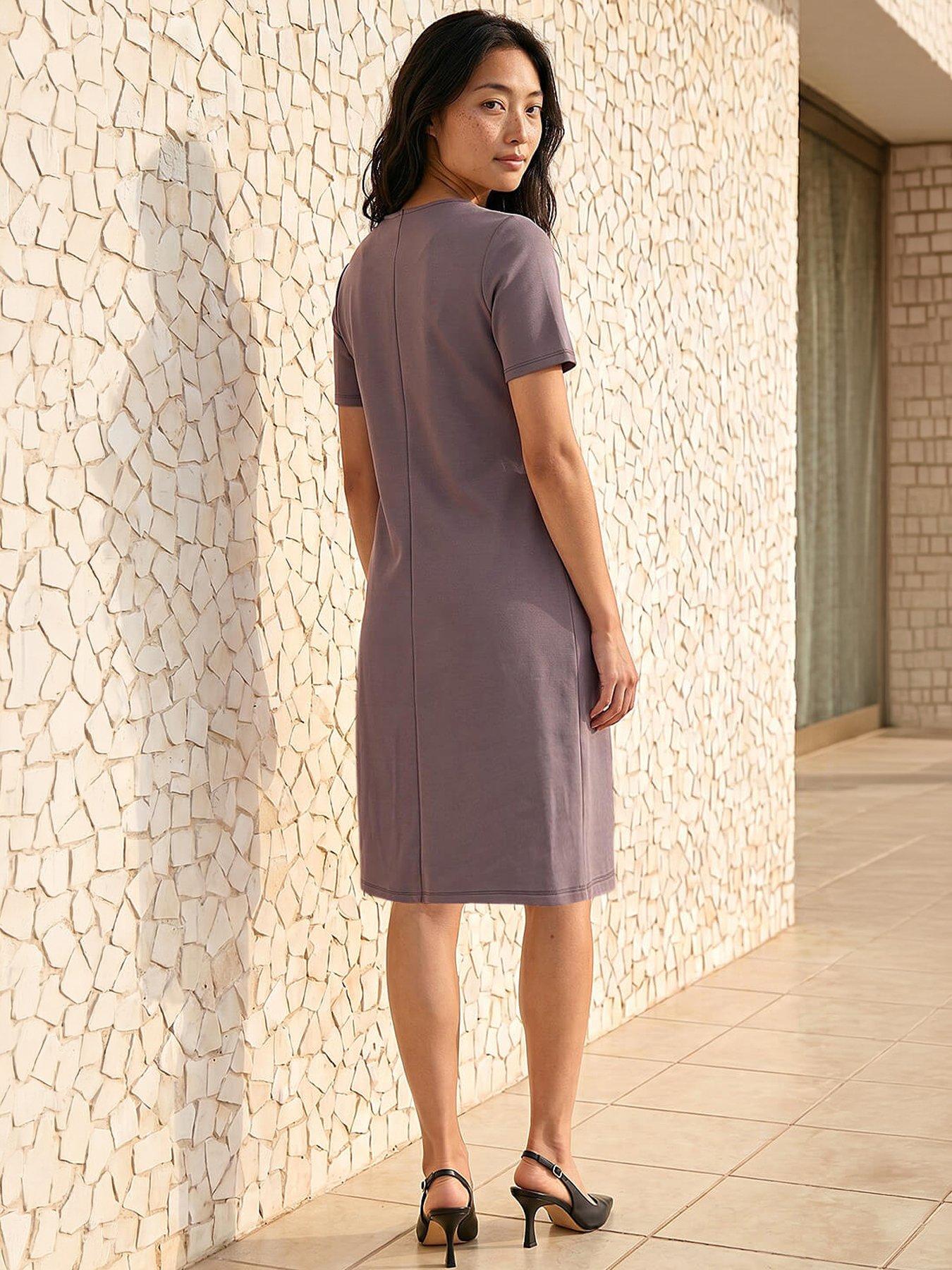Image 3 of 4 of Roman Petite Ponte Dress
