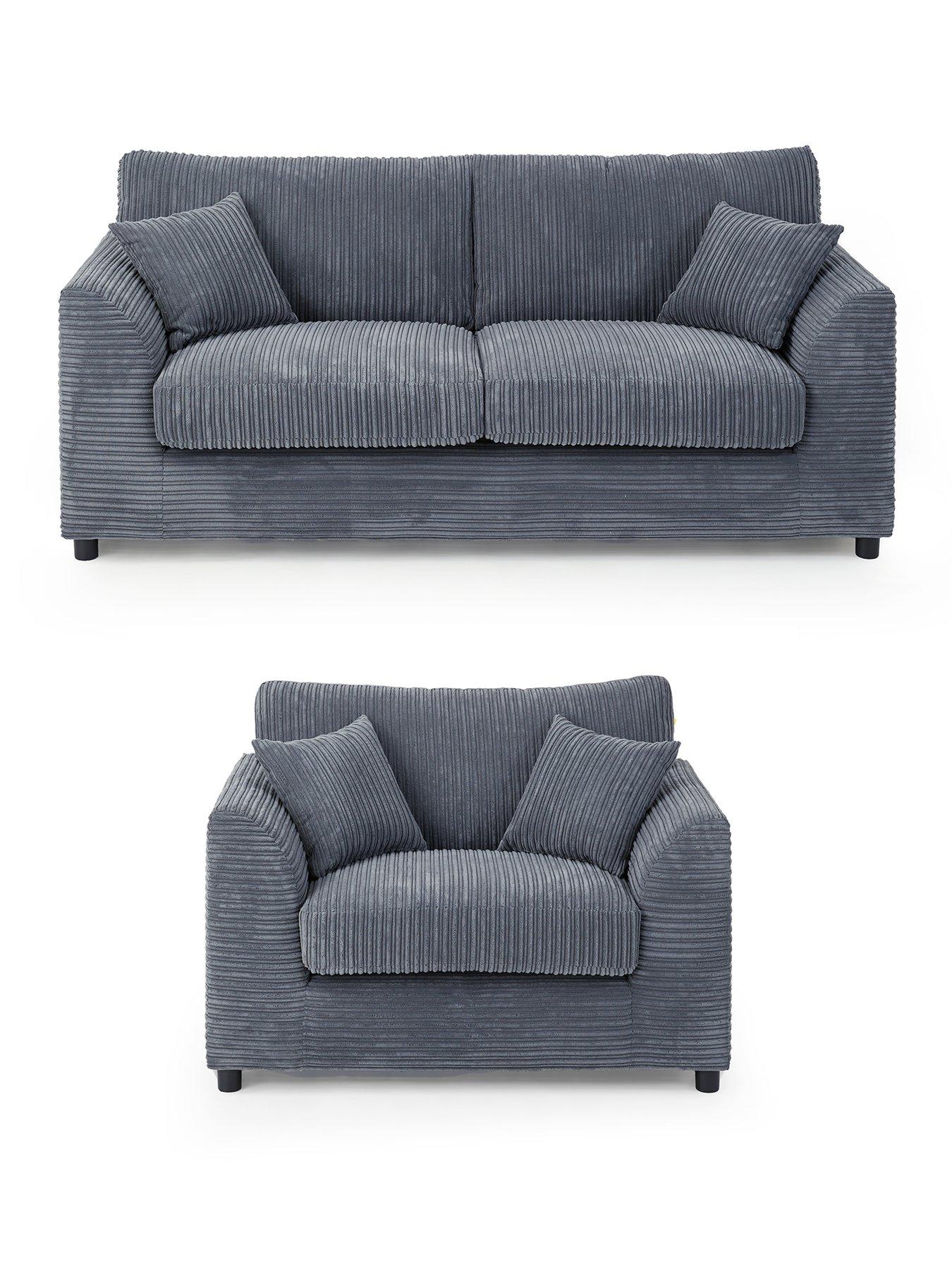 Image 2 of 7 of The Very Collection Hartwell 3 Seater Sofa + Snuggle Chair Set (Buy &amp; SAVE!)