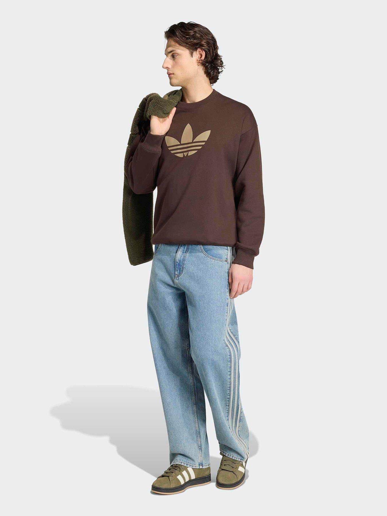 Image 3 of 7 of adidas Originals Mens Firebird Tracksuit Pants - Brown