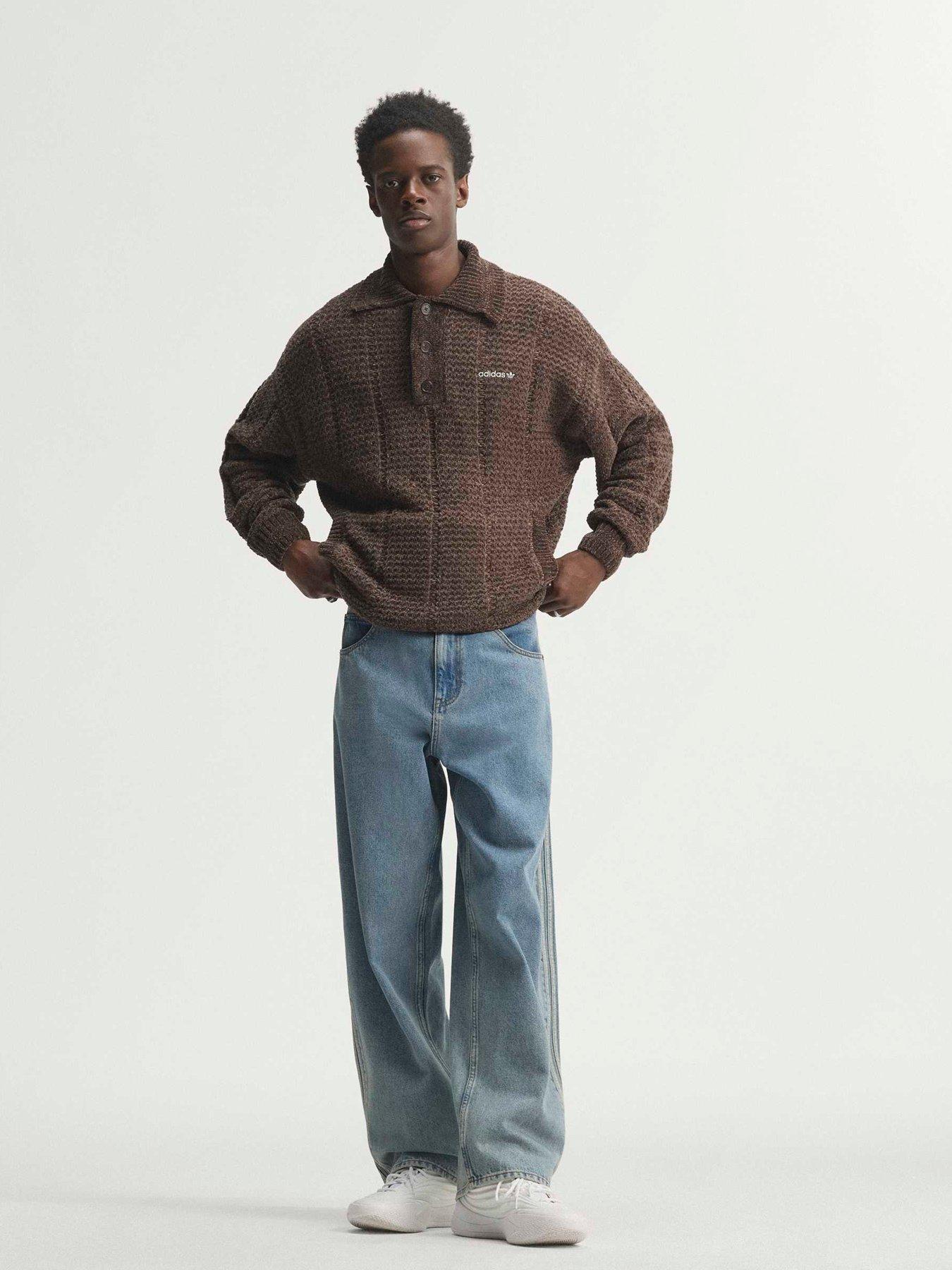 Image 5 of 7 of adidas Originals Mens Firebird Tracksuit Pants - Brown