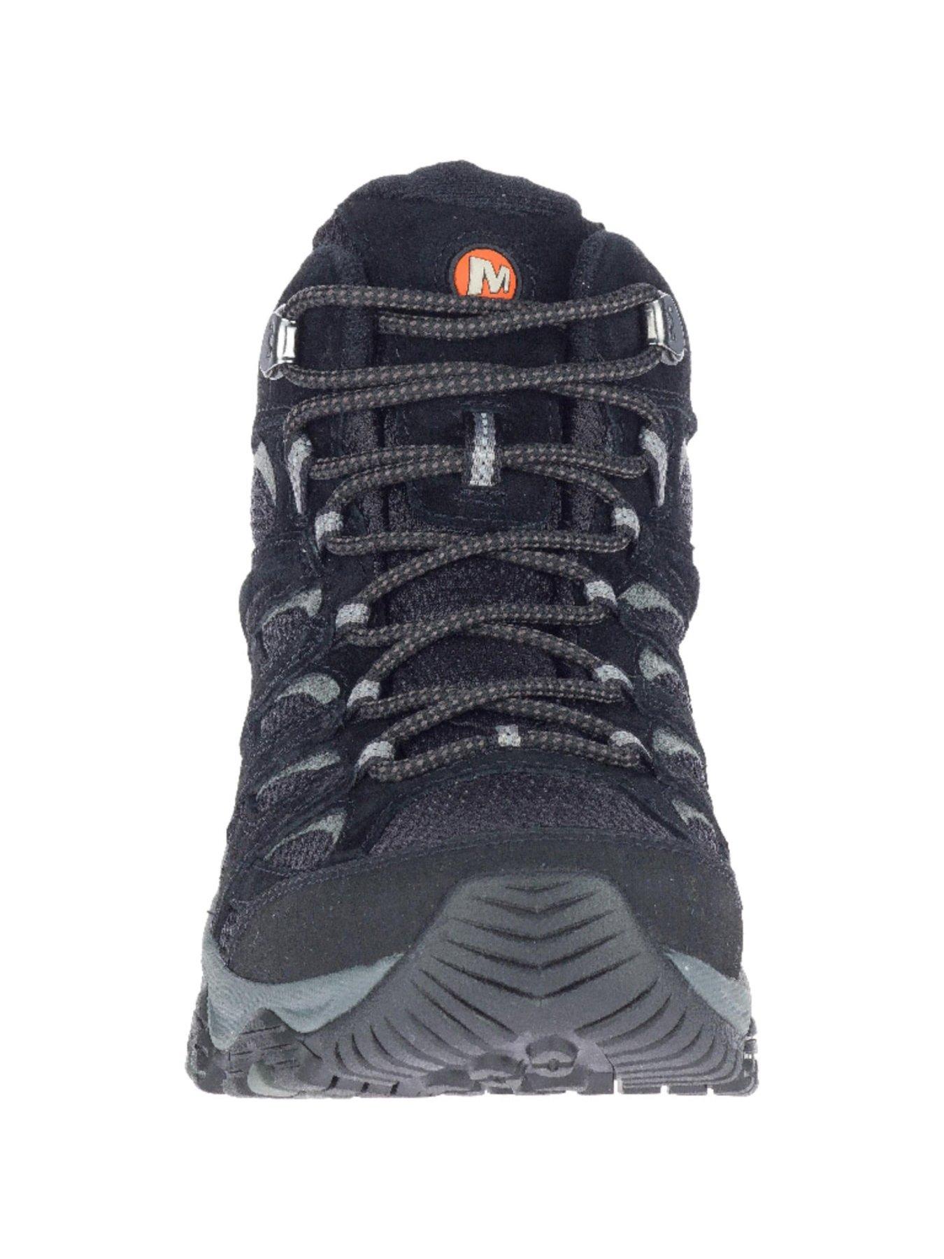 Image 6 of 7 of Merrell Mens Moab 3 Mid Goretex Walking Boots-black/grey