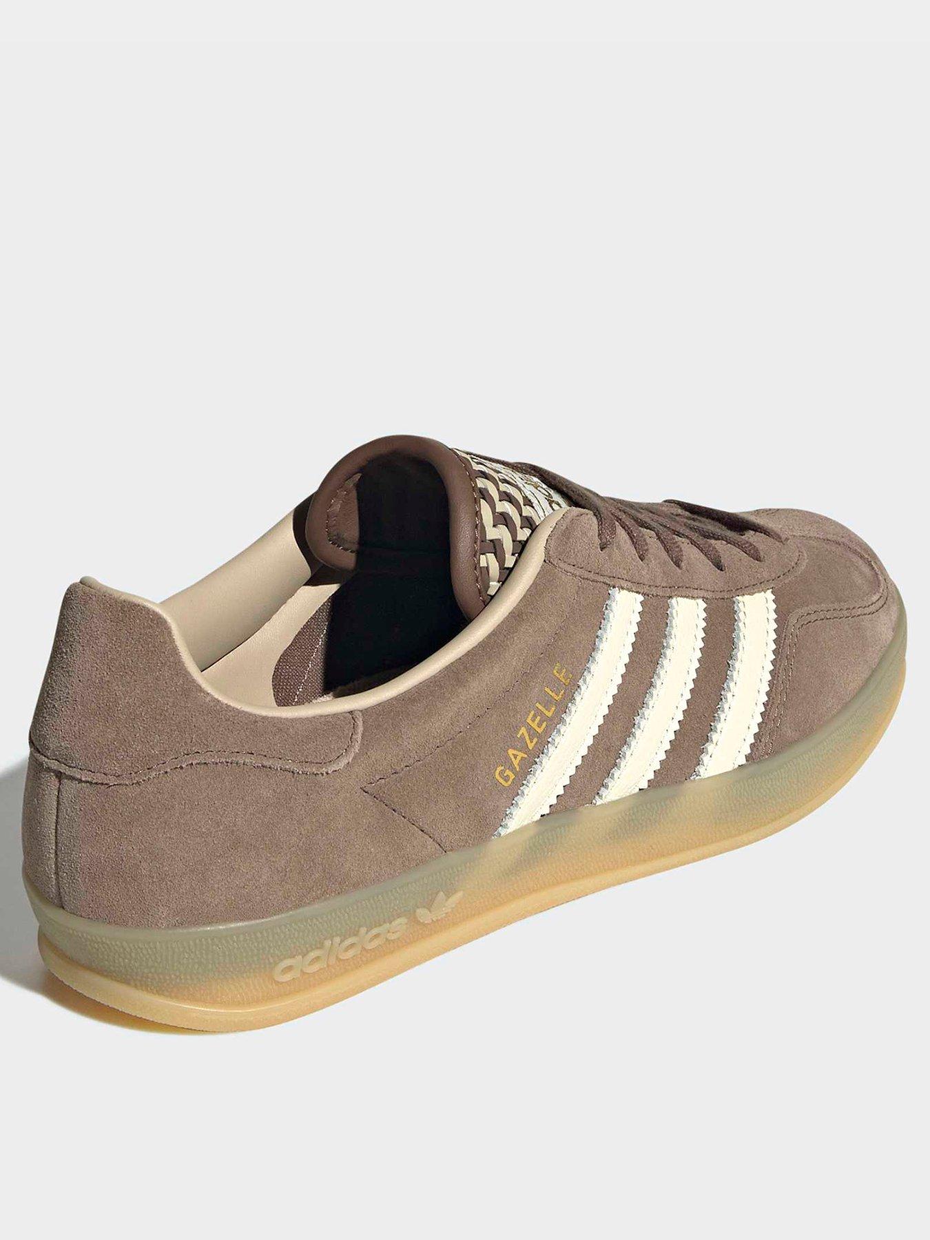 Image 3 of 6 of adidas Originals Womens Gazelle Indoor Trainers - Brown