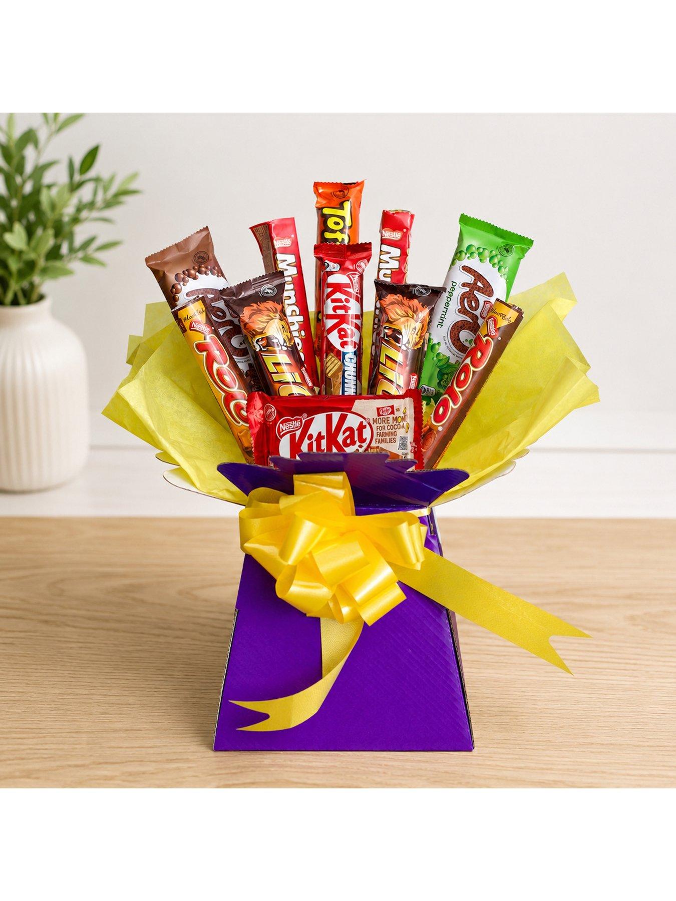 Image 2 of 3 of Funky Hampers Nestle Deluxe Chocolate Bouquet