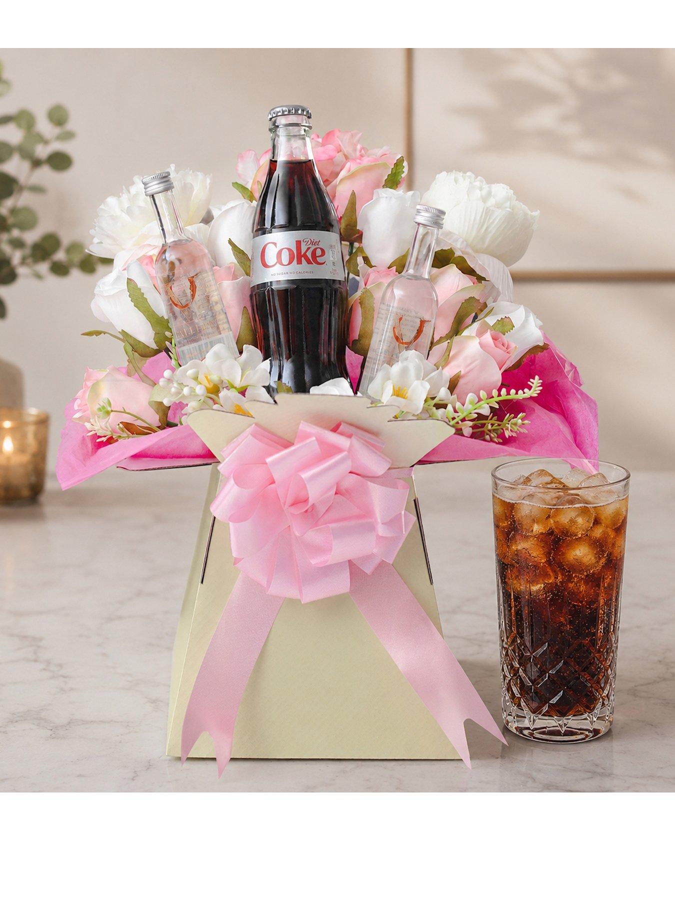 Funky Hampers Double Trouble Mango Vodka Bouquet