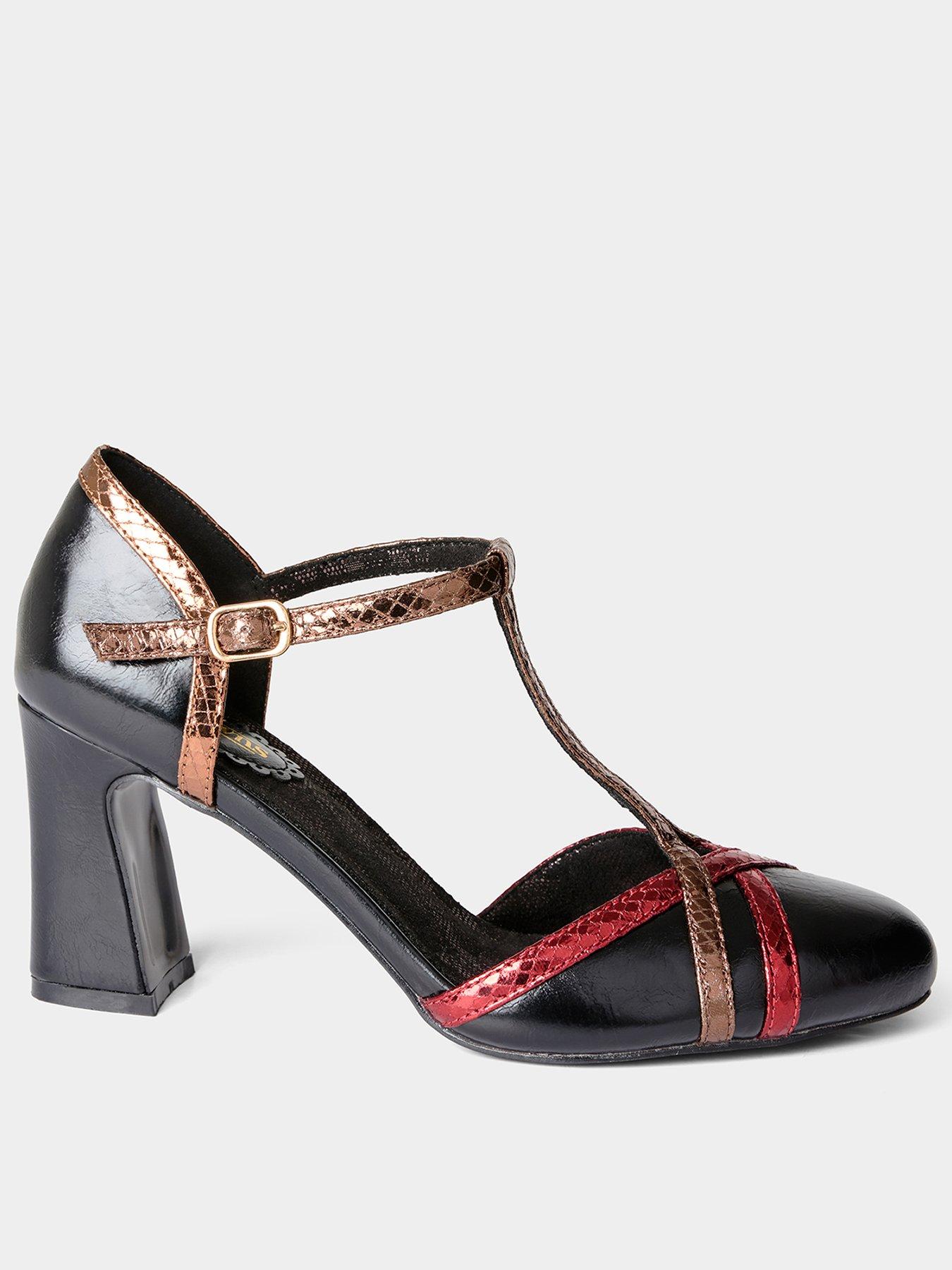 Image 1 of 5 of Joe Browns Vintage Time T Bar Shoes