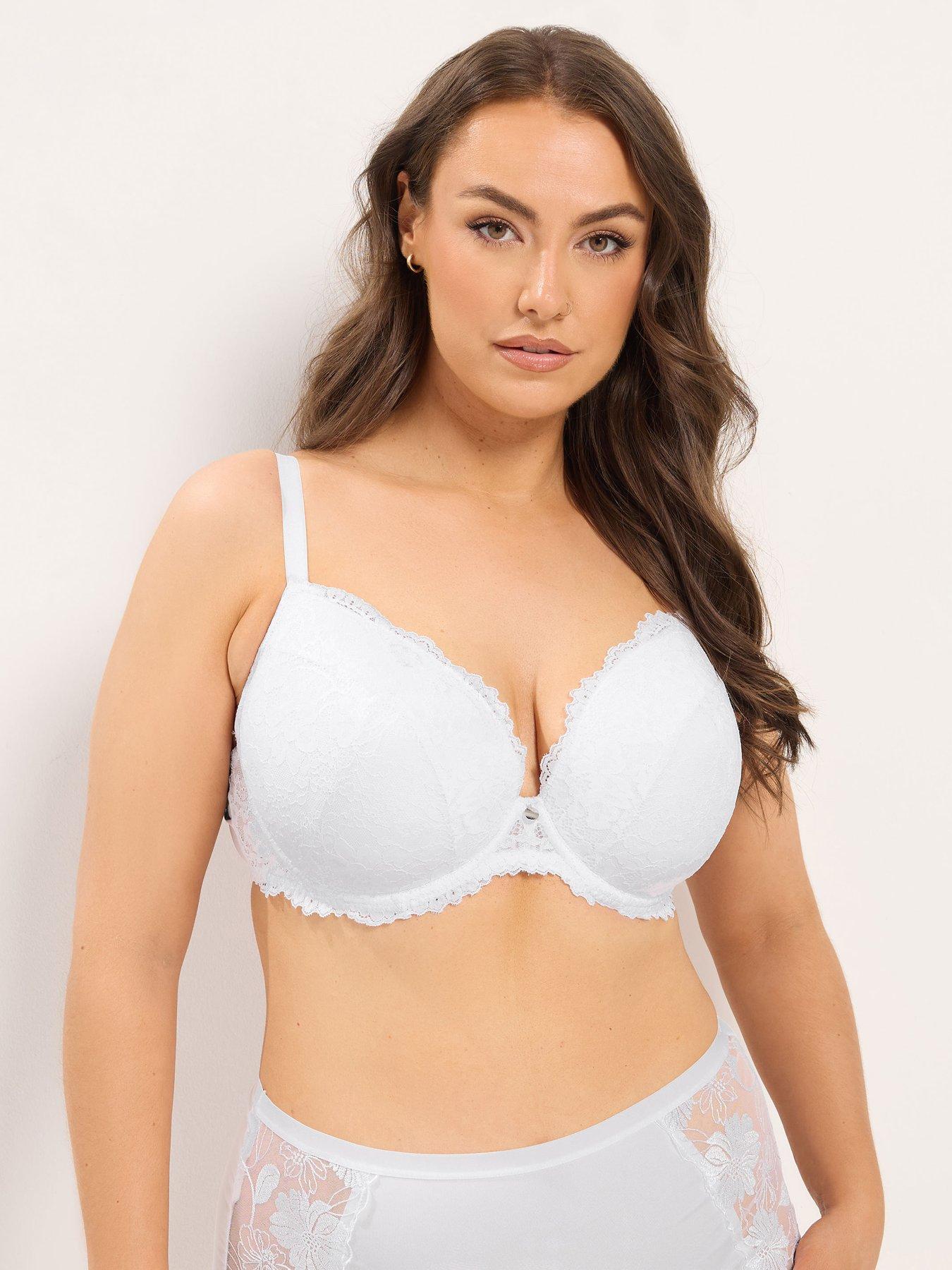 Yours Curve Lace Underwire Push Up Bra