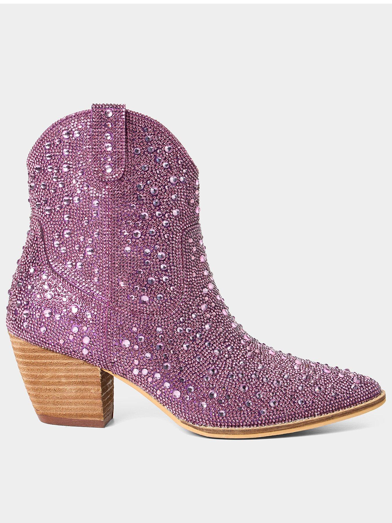 Image 1 of 5 of Joe Browns Shooting Star Western Ankle Boots