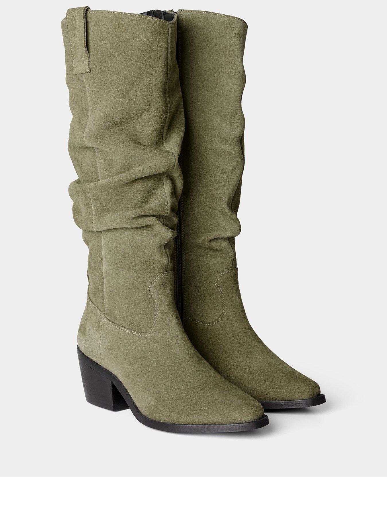 Image 3 of 6 of Joe Browns West Coast Suede Knee High Boots