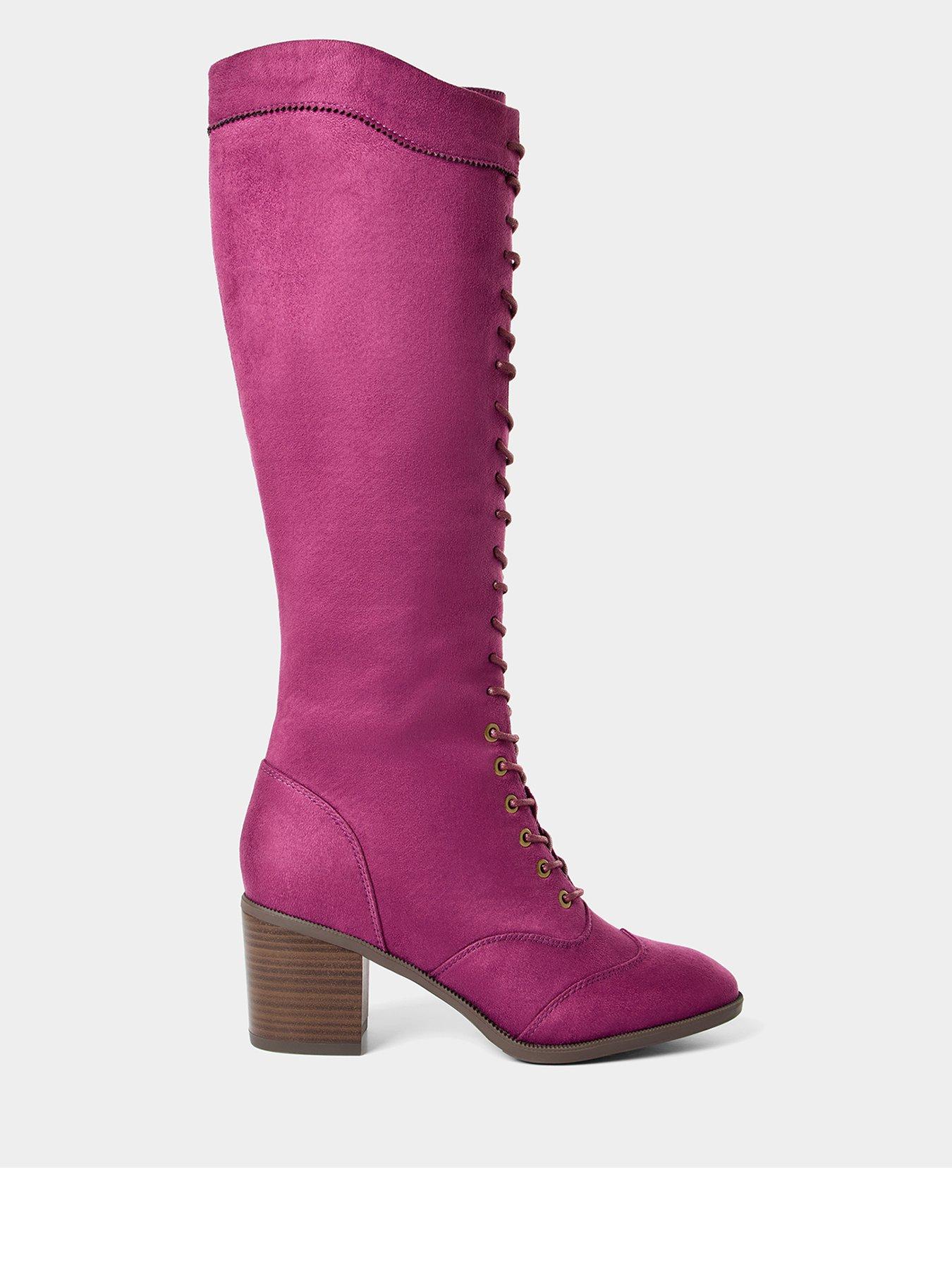 Joe Browns My Own Way Lace Up Knee High Boots