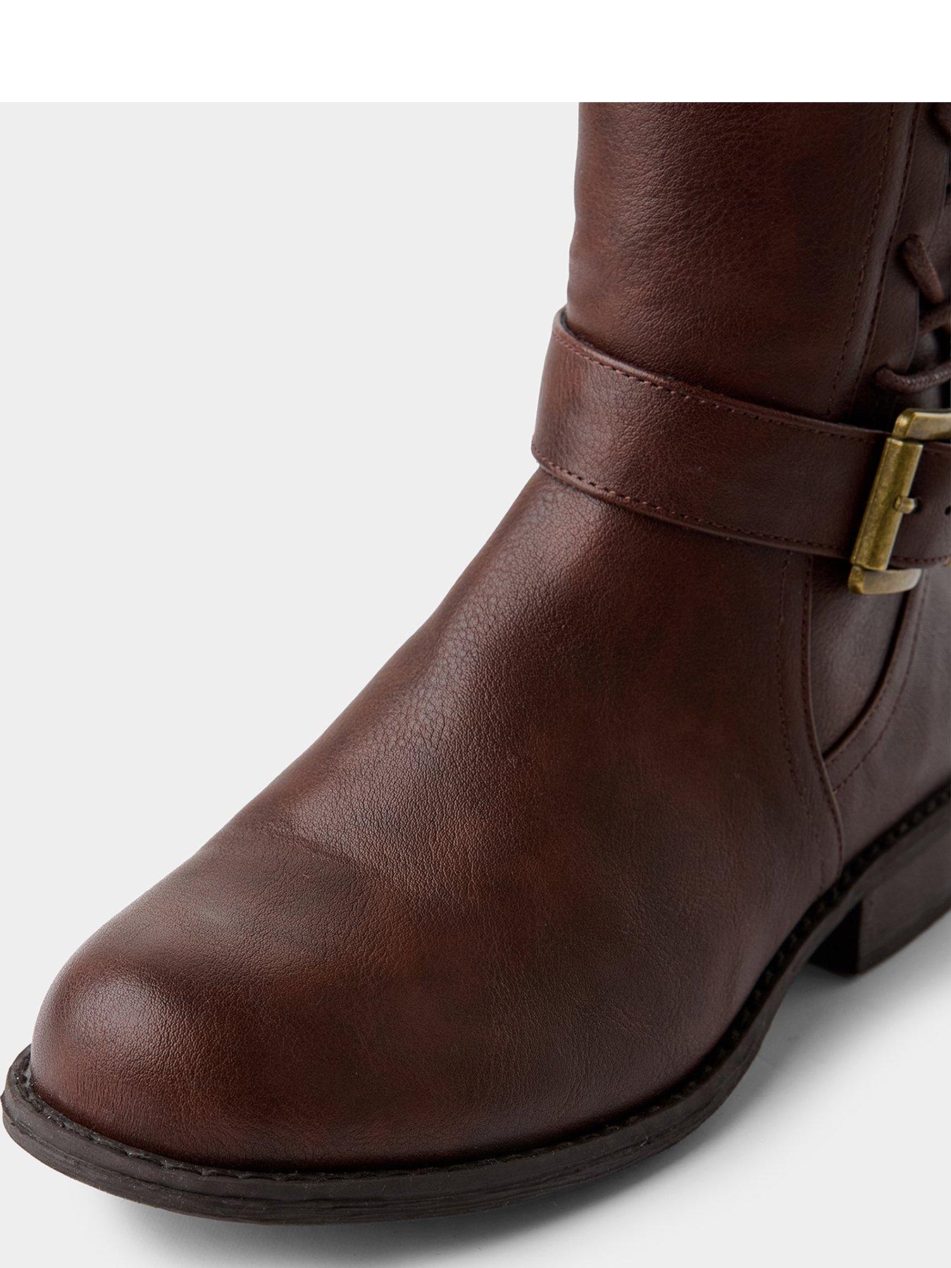 Image 5 of 7 of Joe Browns Laces Up Knee High Boots