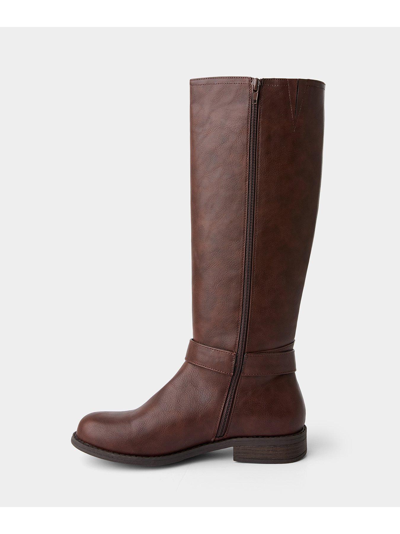 Image 6 of 7 of Joe Browns Laces Up Knee High Boots