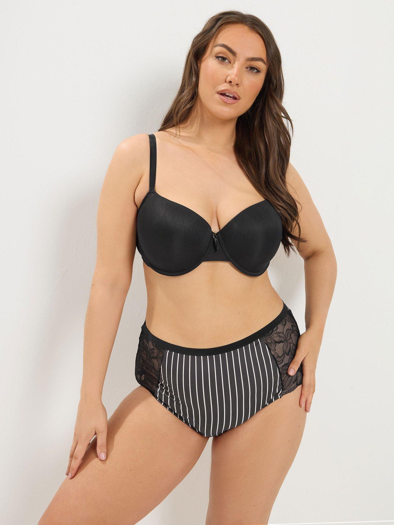 Image 4 of 4 of Yours Curve 2 Pack Underwire Padded Bra - Multi