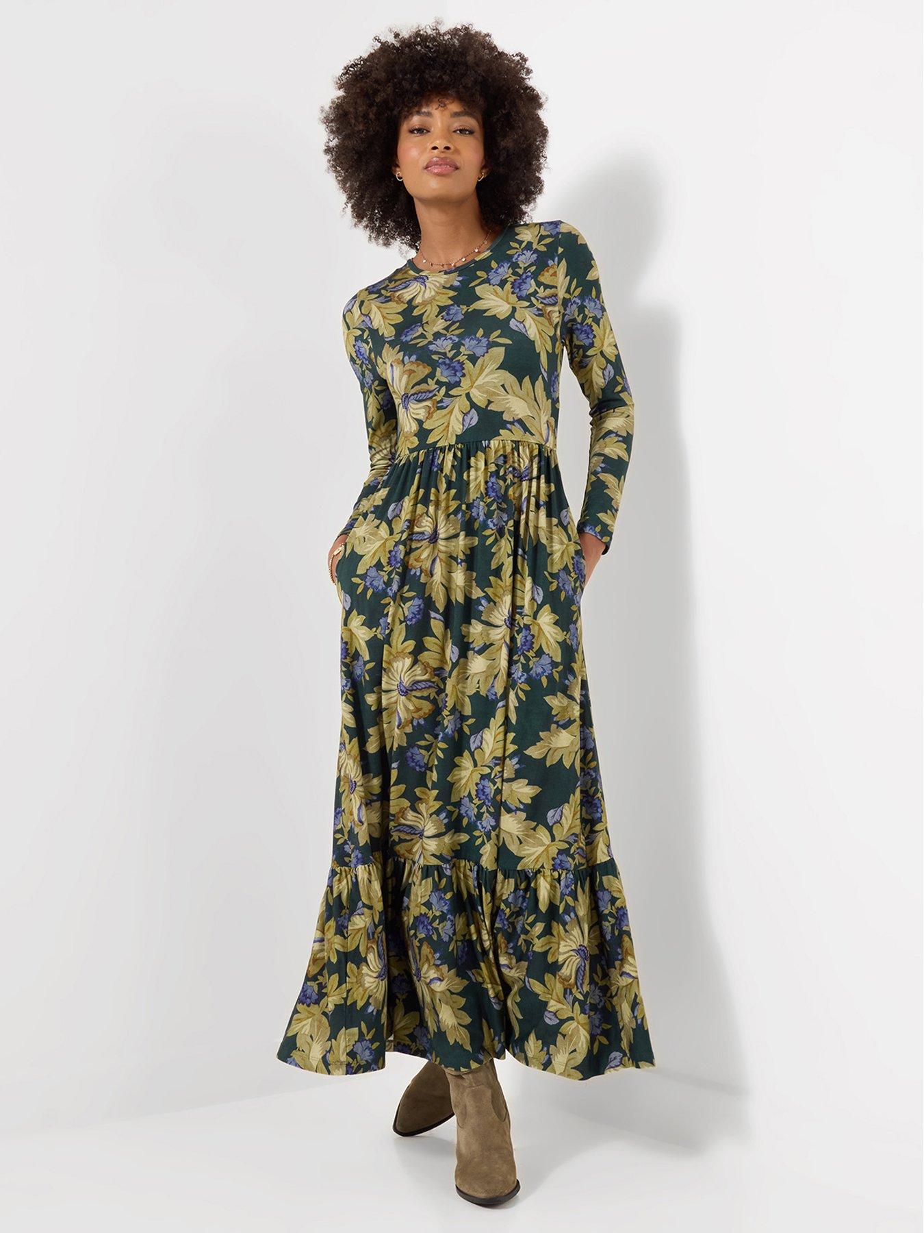 Image 3 of 7 of Joe Browns Orla Long Sleeve Jersey Maxi Dress