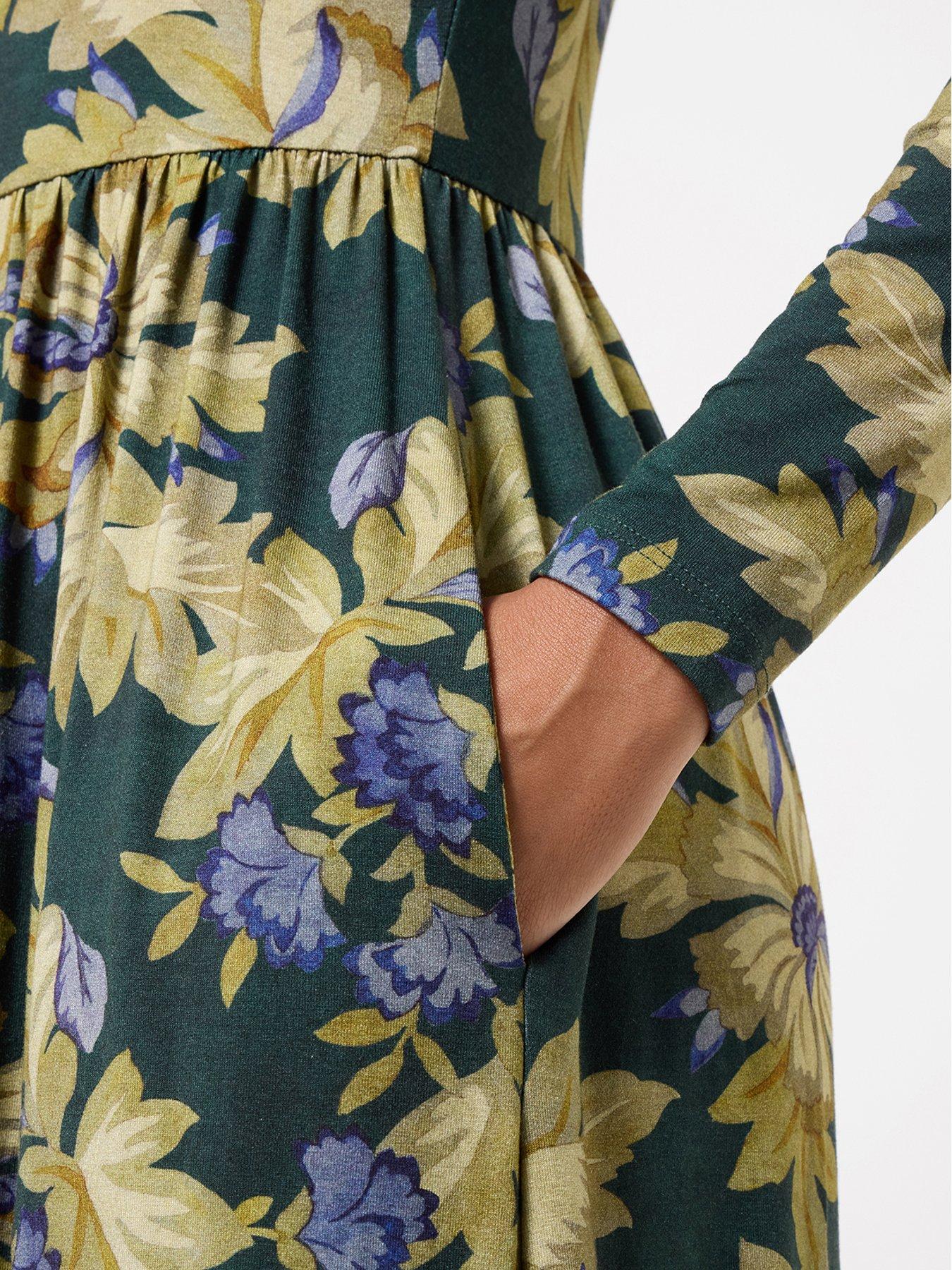 Image 4 of 7 of Joe Browns Orla Long Sleeve Jersey Maxi Dress