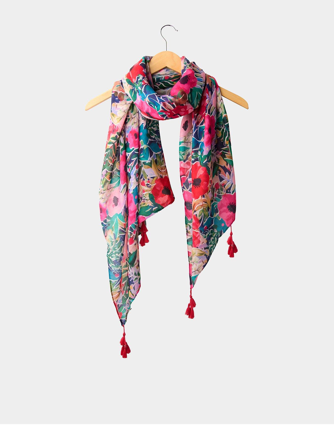 Joe Browns Pop Of Floral Scarf