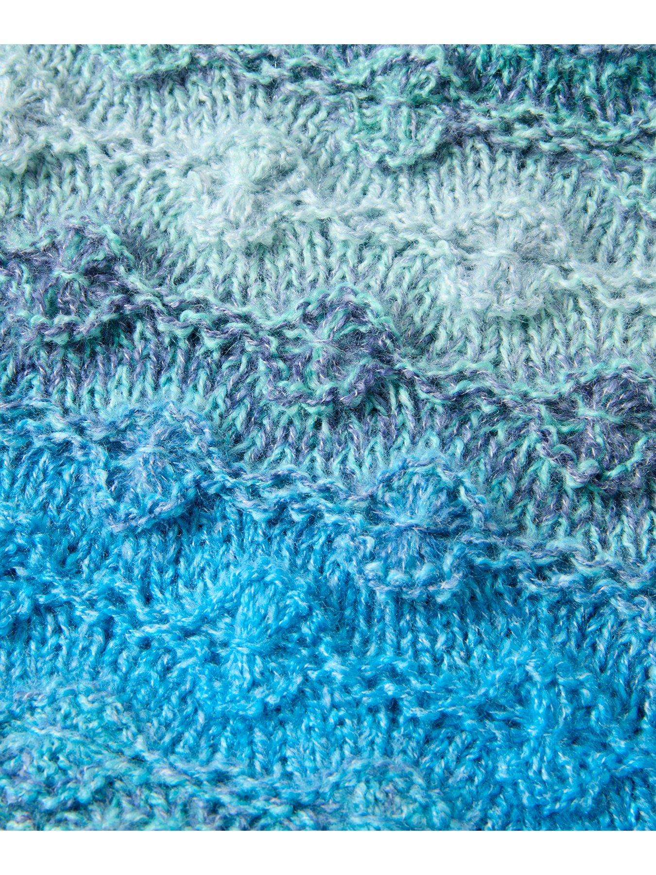 Image 3 of 3 of Joe Browns Azure Space Dye Knit Snood