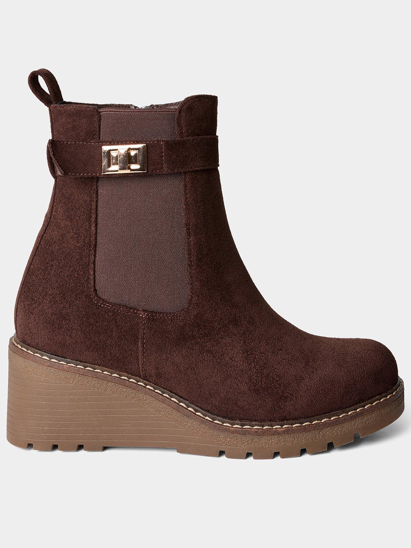 Joe Browns Willow Cosy Wedge Ankle Boots
