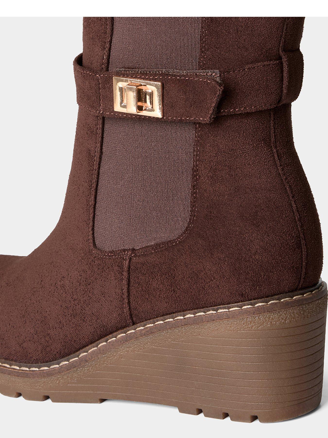 Image 4 of 6 of Joe Browns Willow Cosy Wedge Ankle Boots