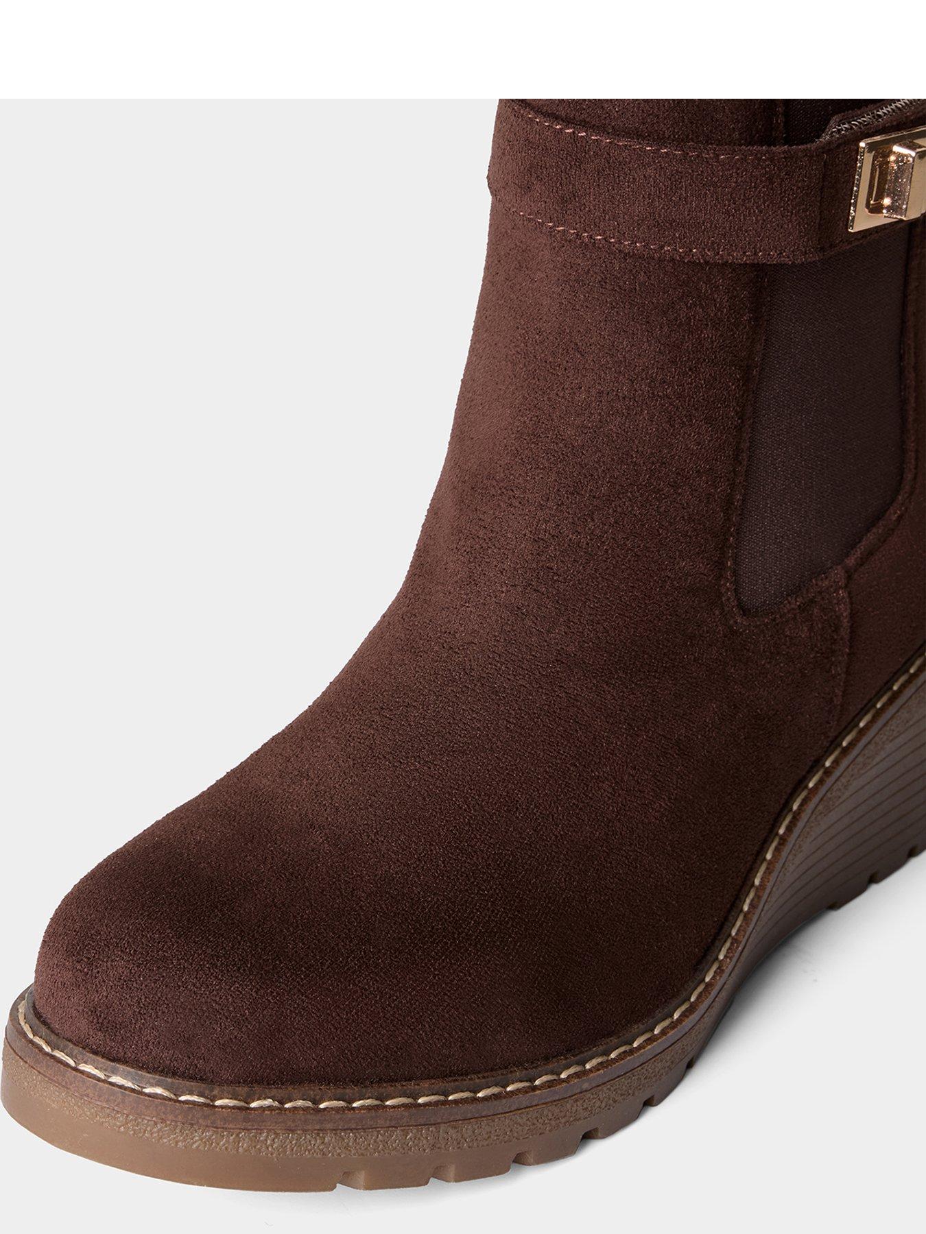 Image 5 of 6 of Joe Browns Willow Cosy Wedge Ankle Boots