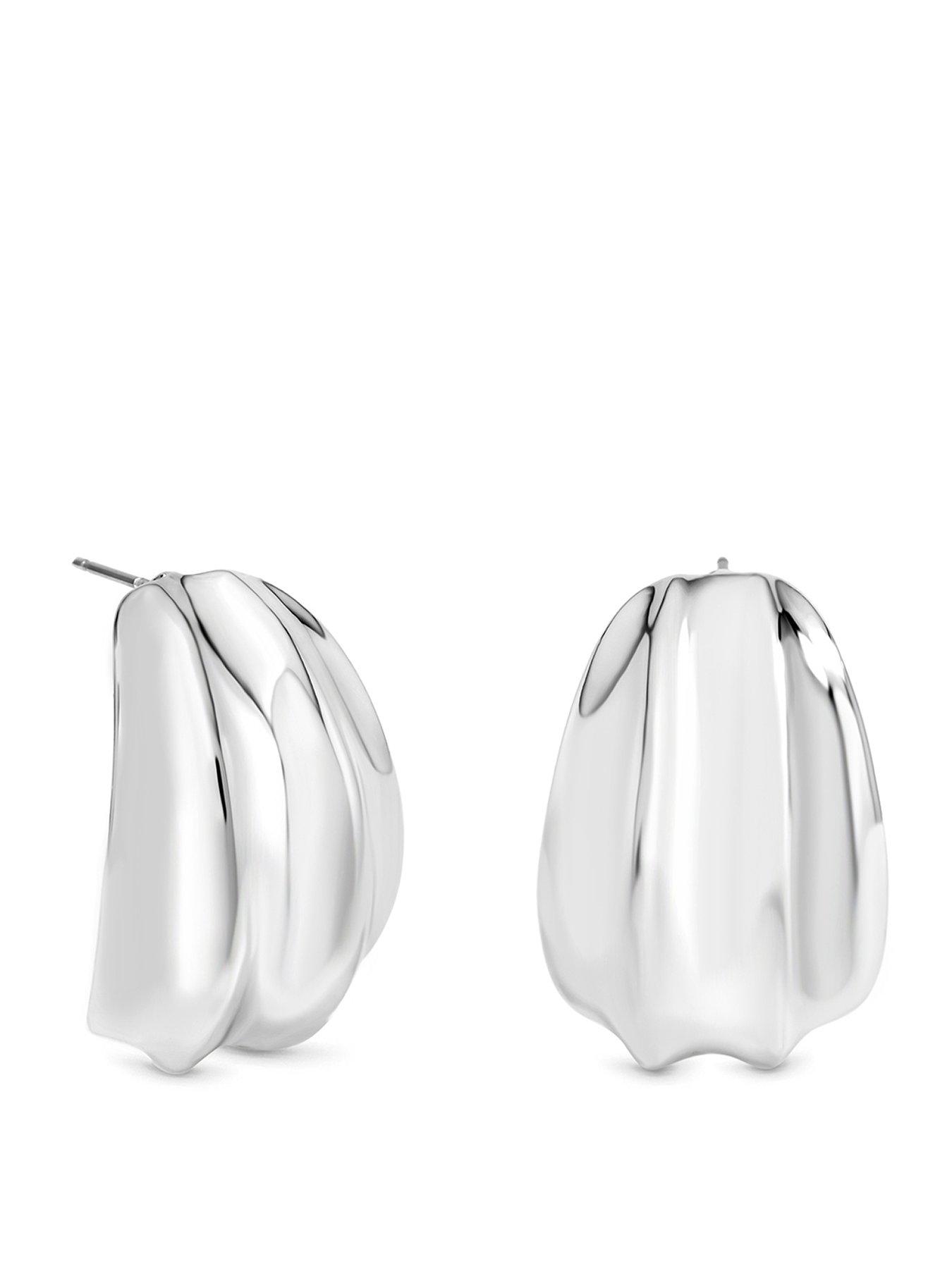 Inicio Inicio Silver Statement Studs