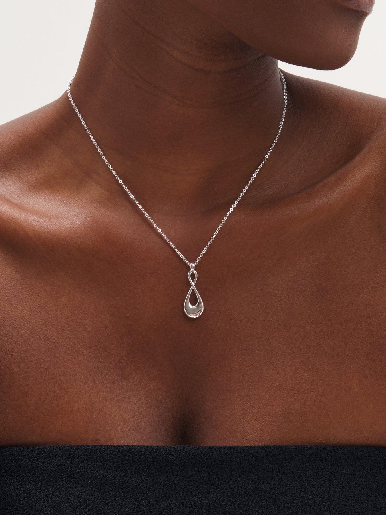 Image 2 of 3 of Inicio Polished Infinity Necklace