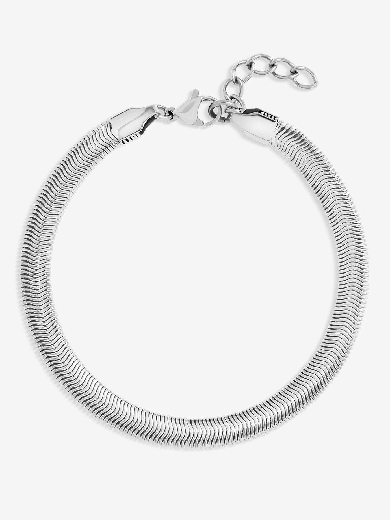 Image 1 of 1 of Jon Richard Gold Plated Rope Chain Stainless Steel Bracelet